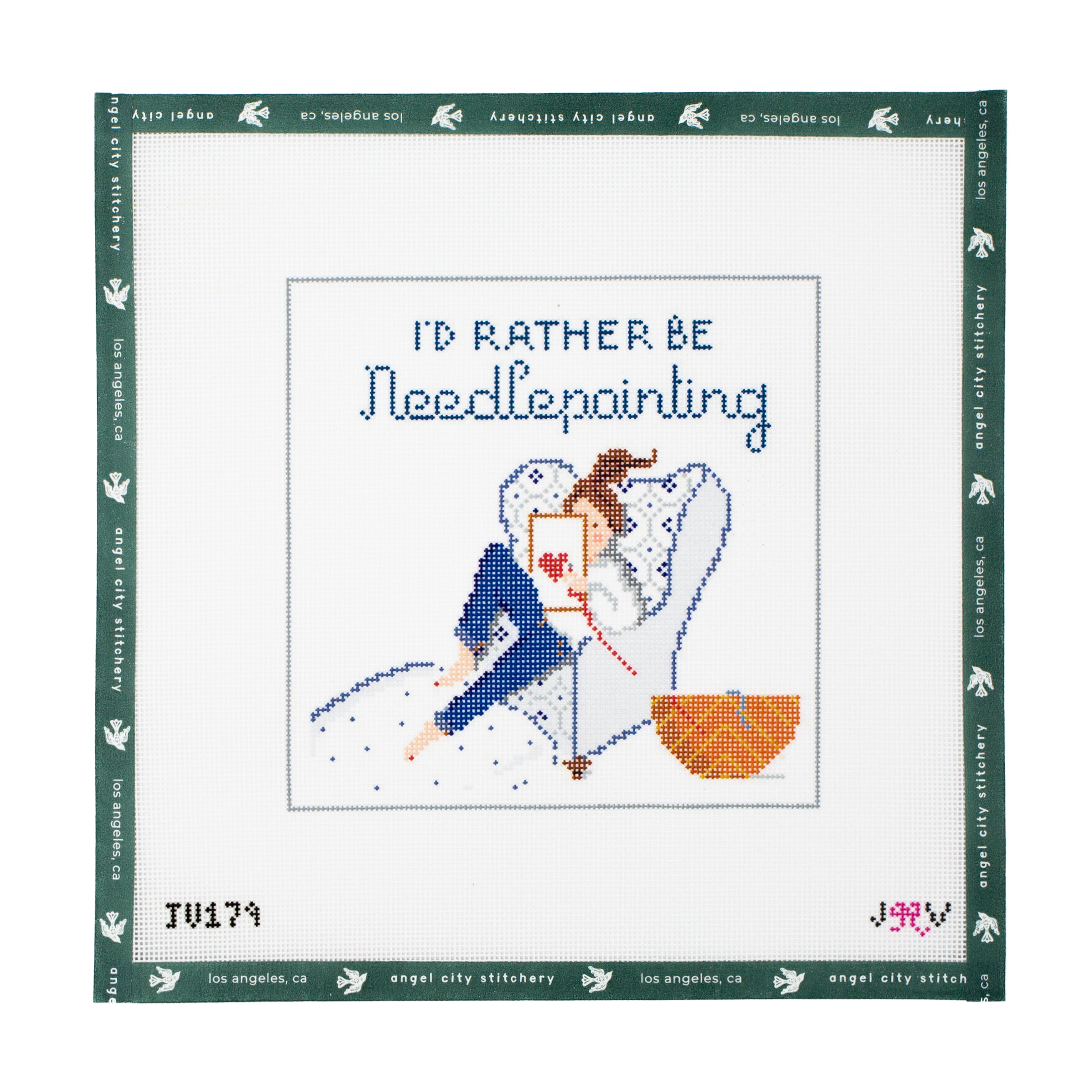 I'd Rather Be Needlepointing