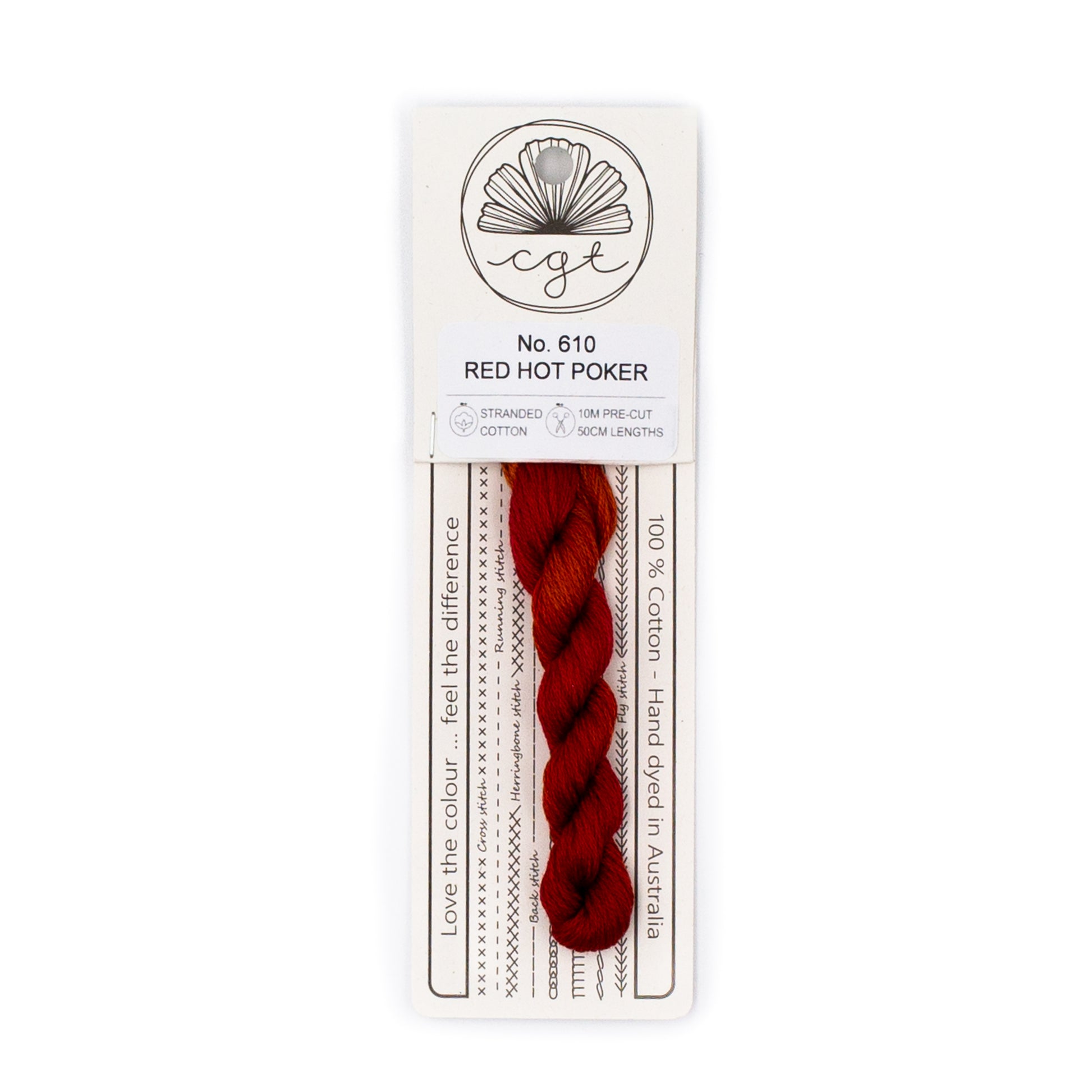 Cottage Garden Threads - 610 Red Hot Poker