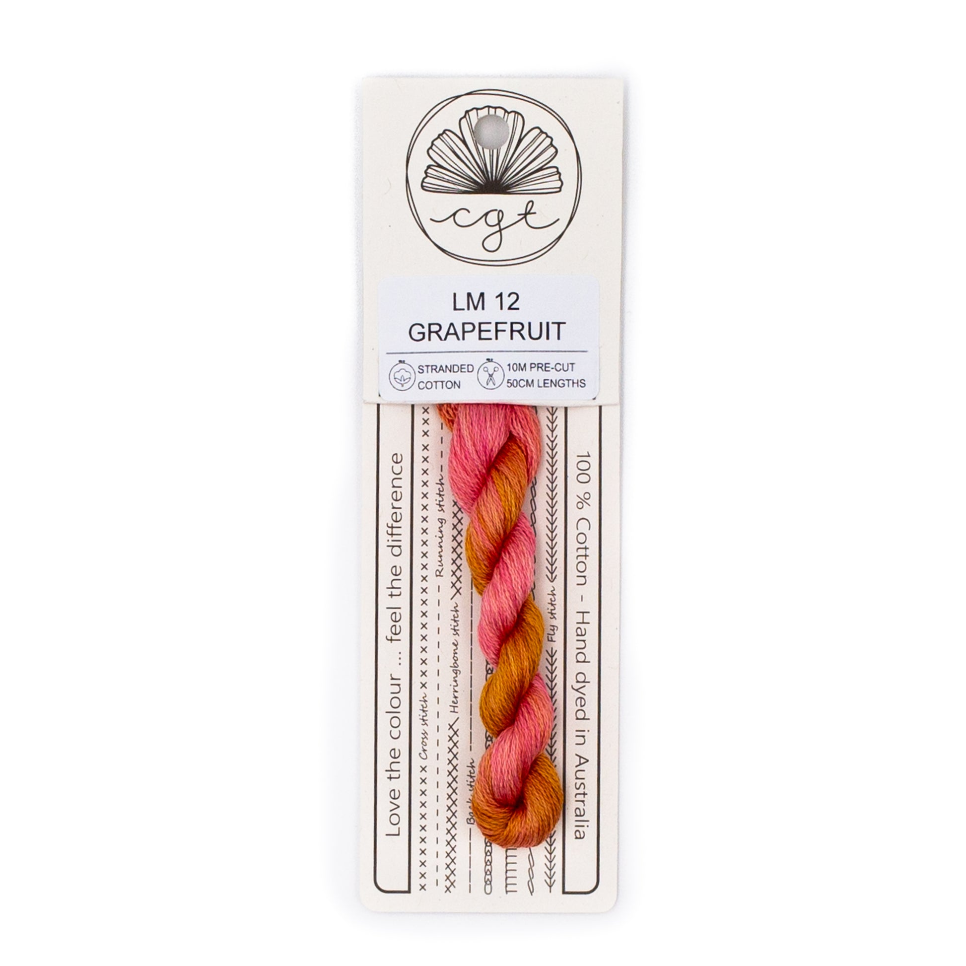 Cottage Garden Threads - LM12 Grapefruit