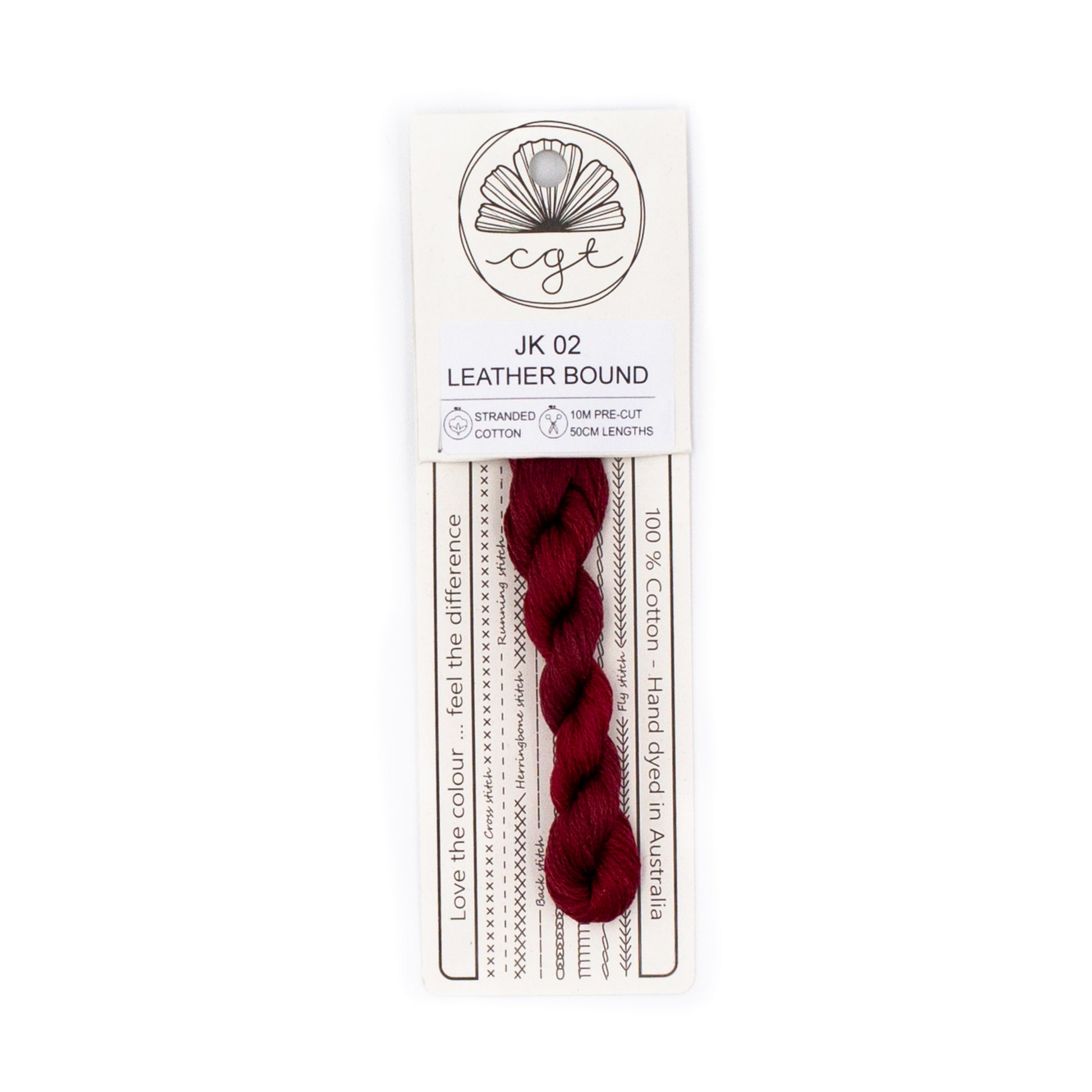 Cottage Garden Threads - JK02 Leatherbound