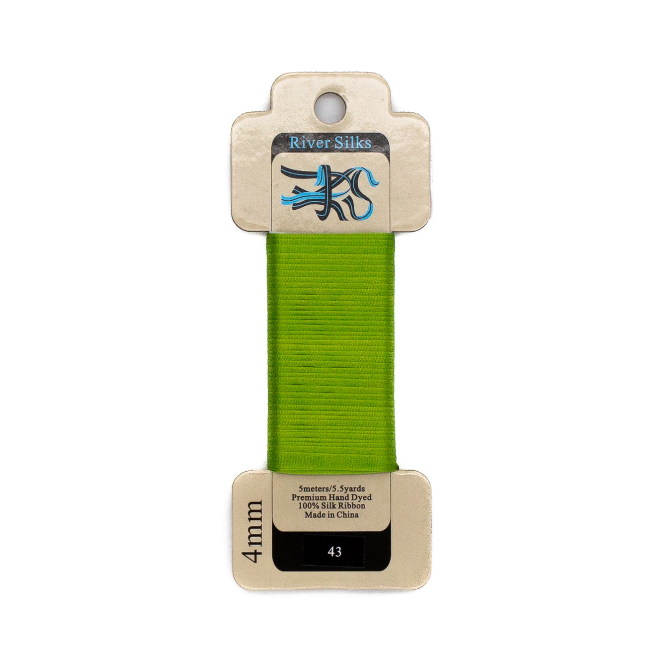 River Silks 4mm - 43 Greenery