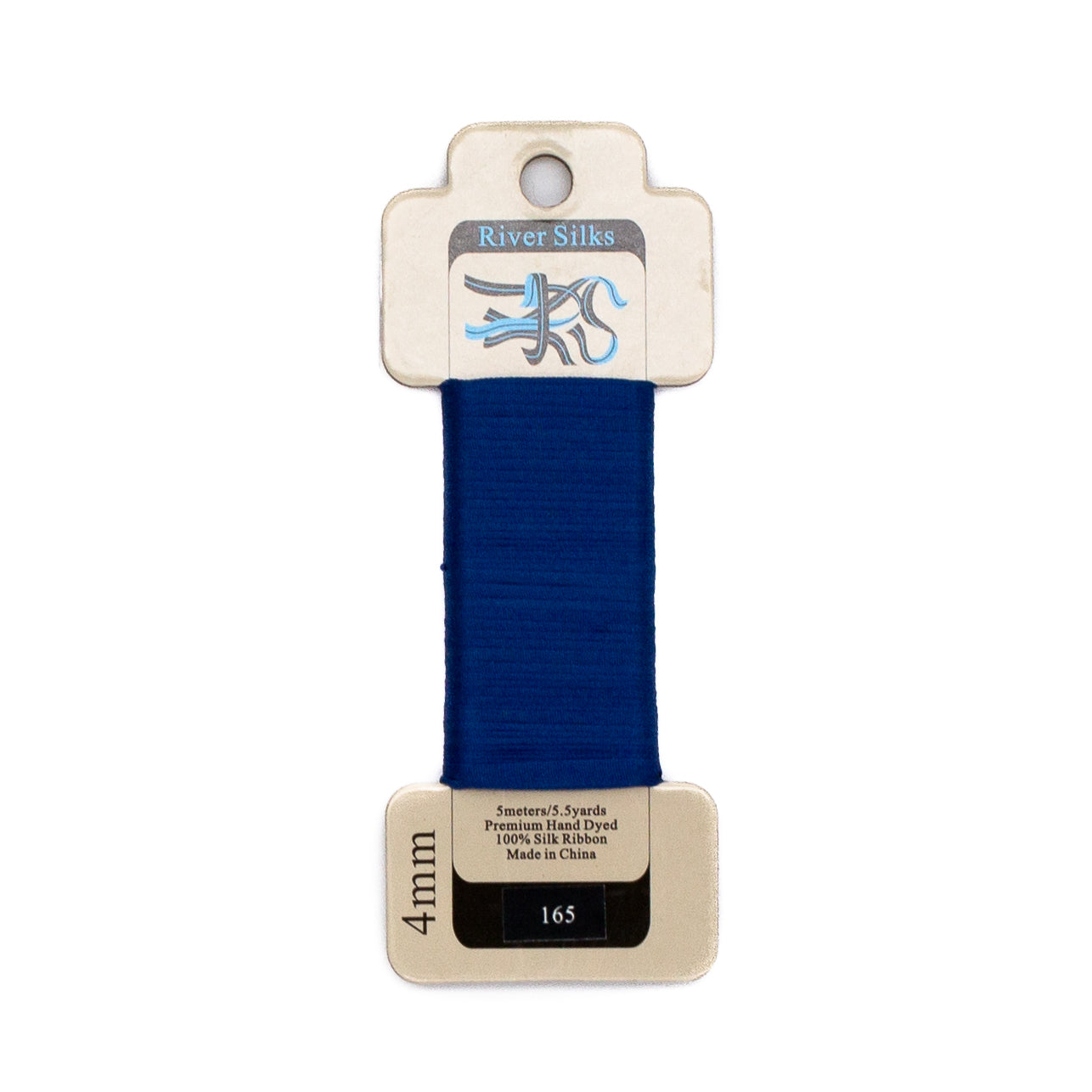 River Silks 4mm - 165 True Blue