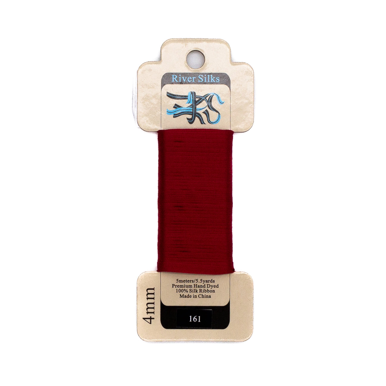 River Silks 4mm - 161 Persian Red