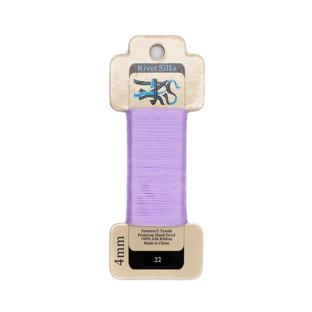 River Silks 4mm - 22 Orchid Petal