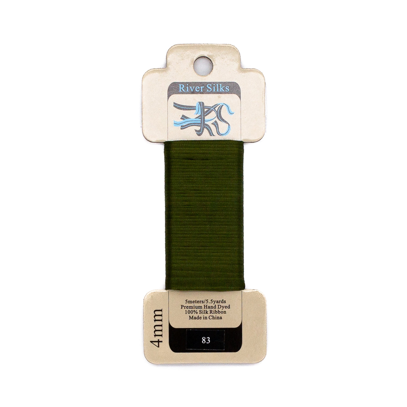 River Silks 4mm - 83 Cypress