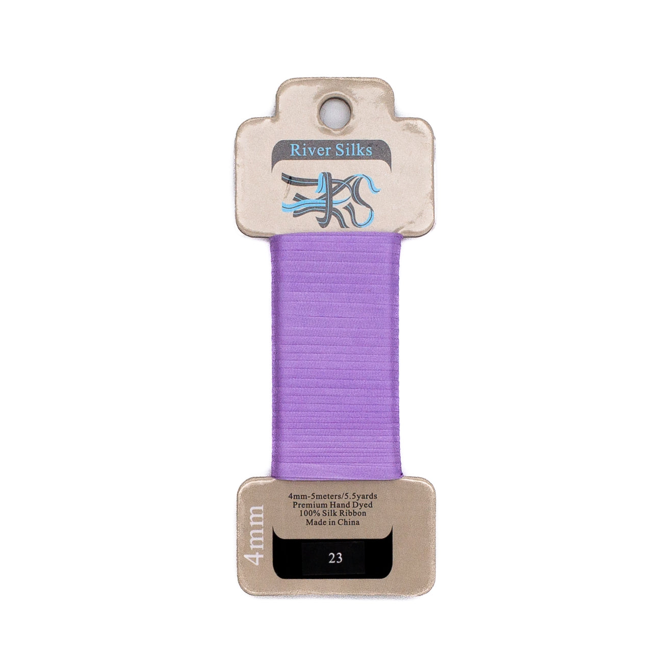 River Silks 4mm - 23 Viola
