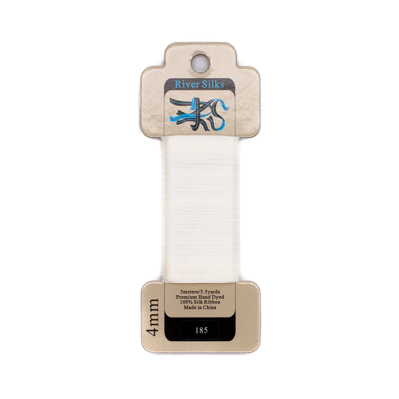 River Silks 4mm - 185 Ice