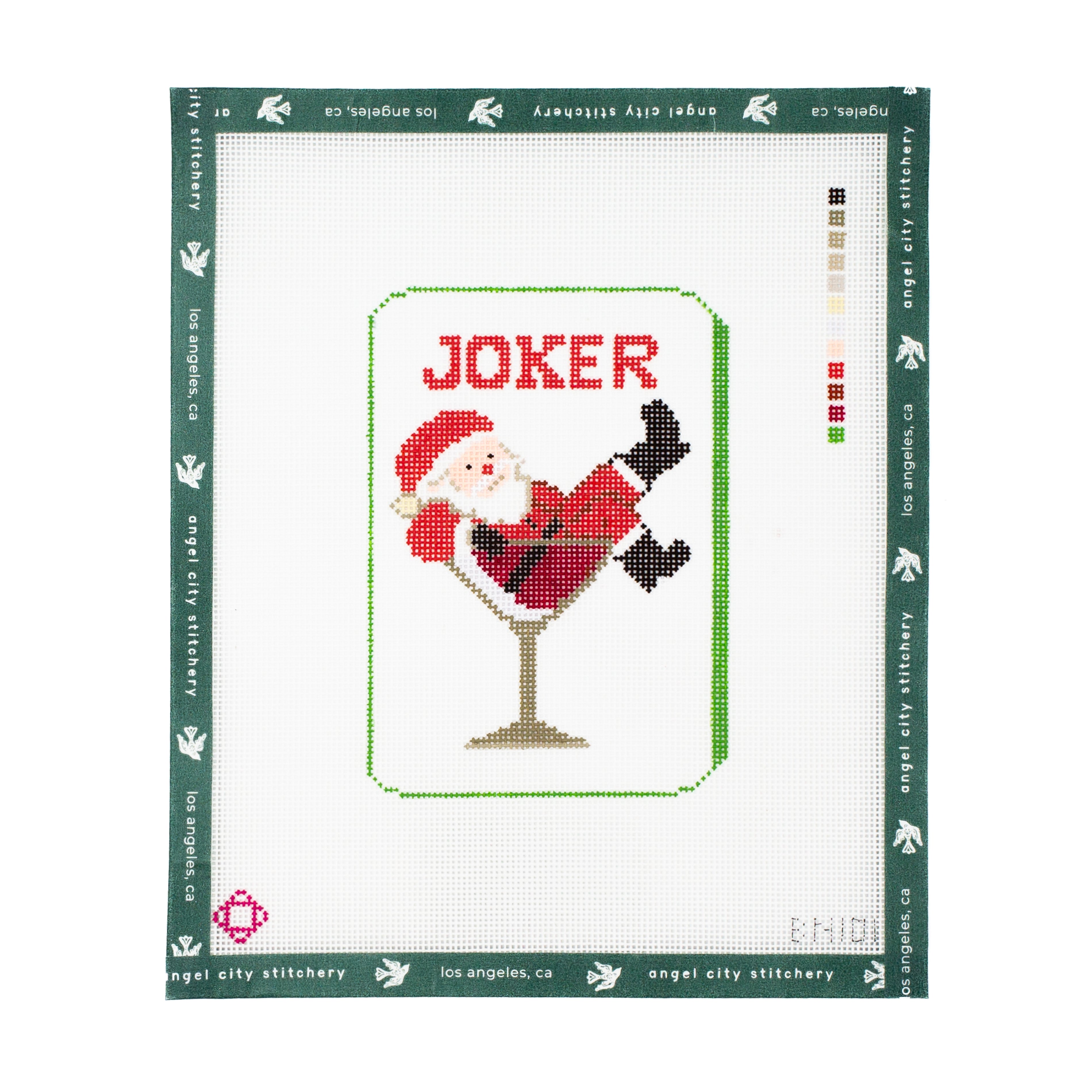 Santa Joker Mah Jong Tile