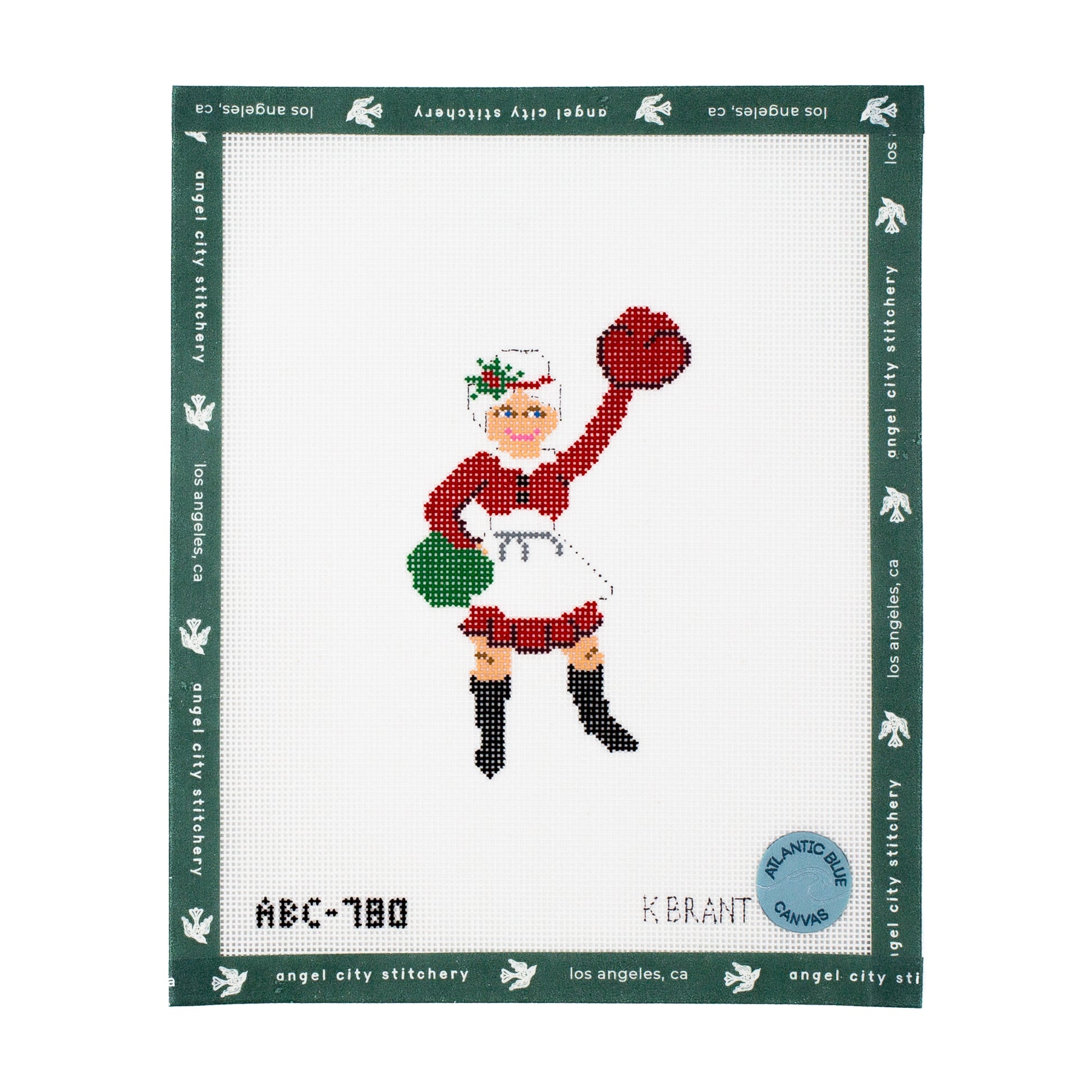 Cheerleader Mrs. Claus
