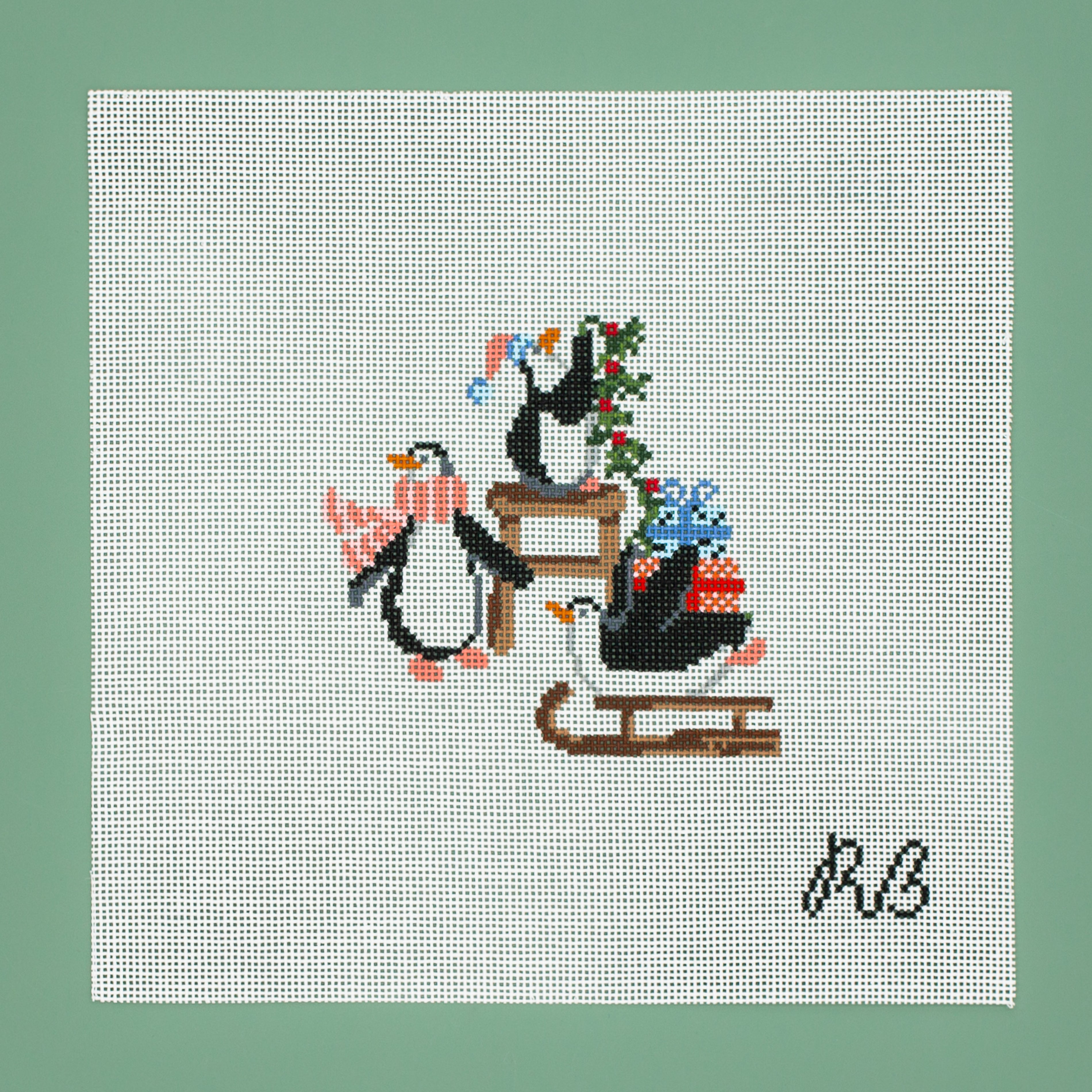 Sleigh Penguins