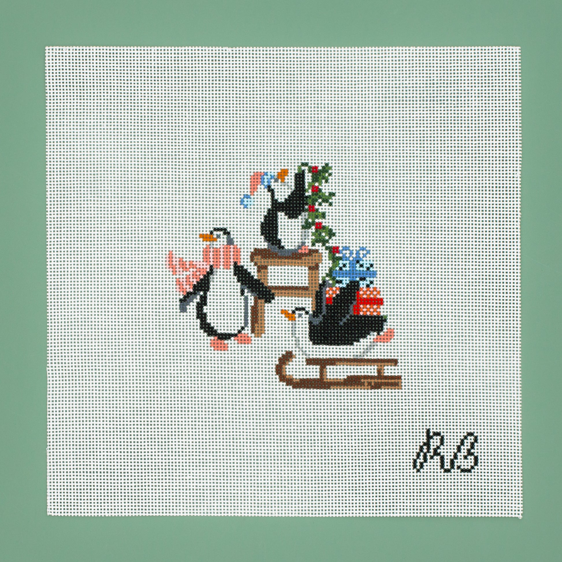 Sleigh Penguins