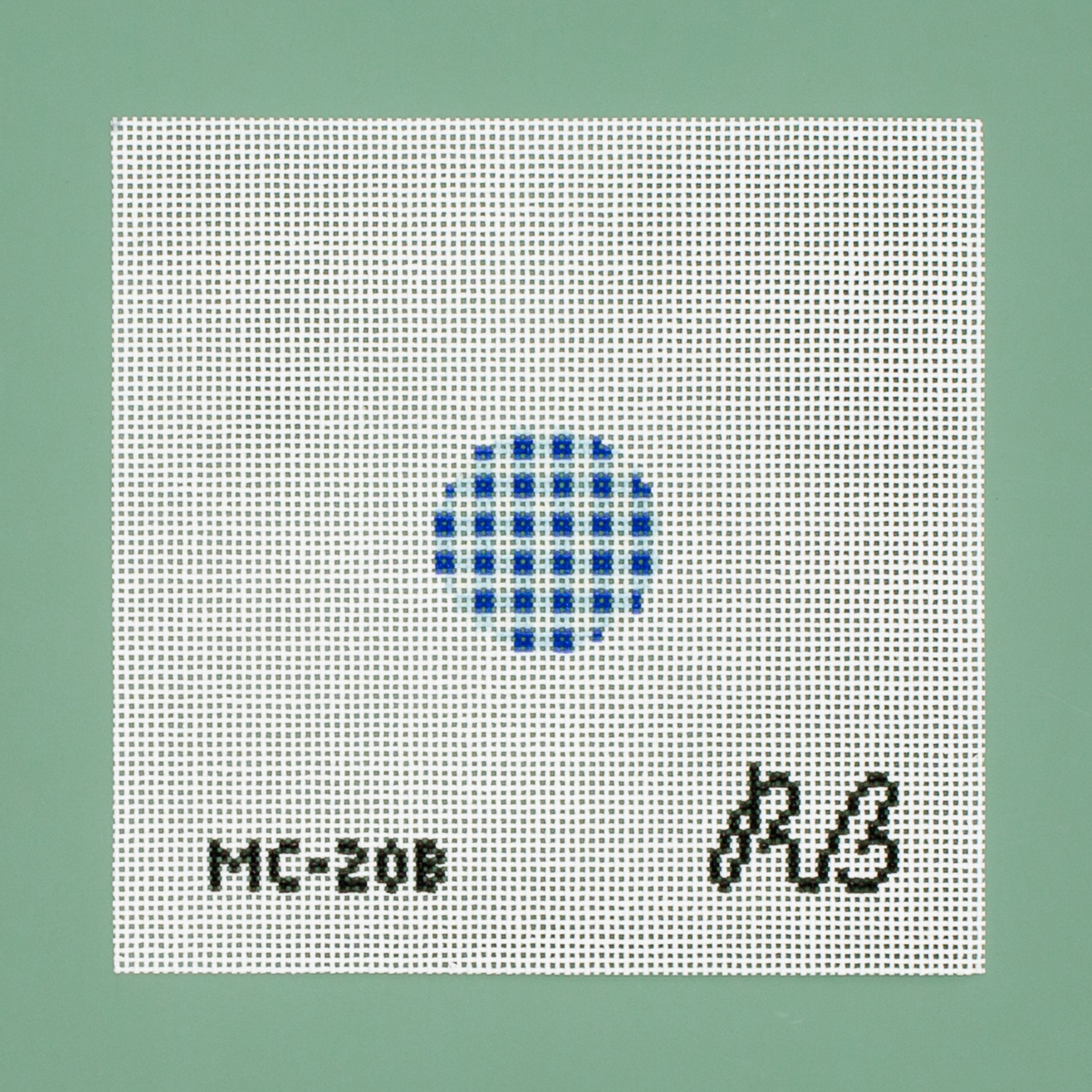 Mini Gingham (Blue)