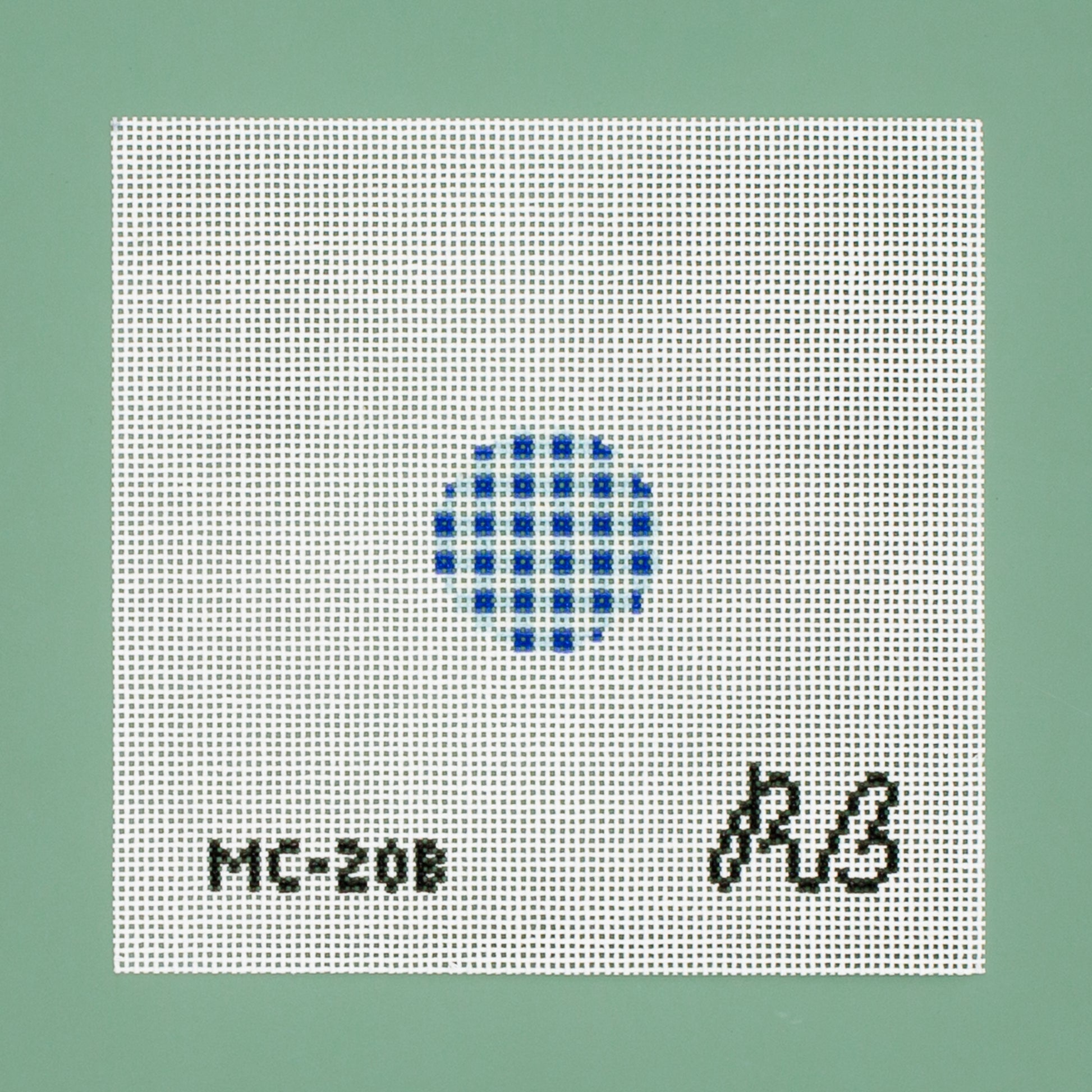 Mini Gingham (Blue)