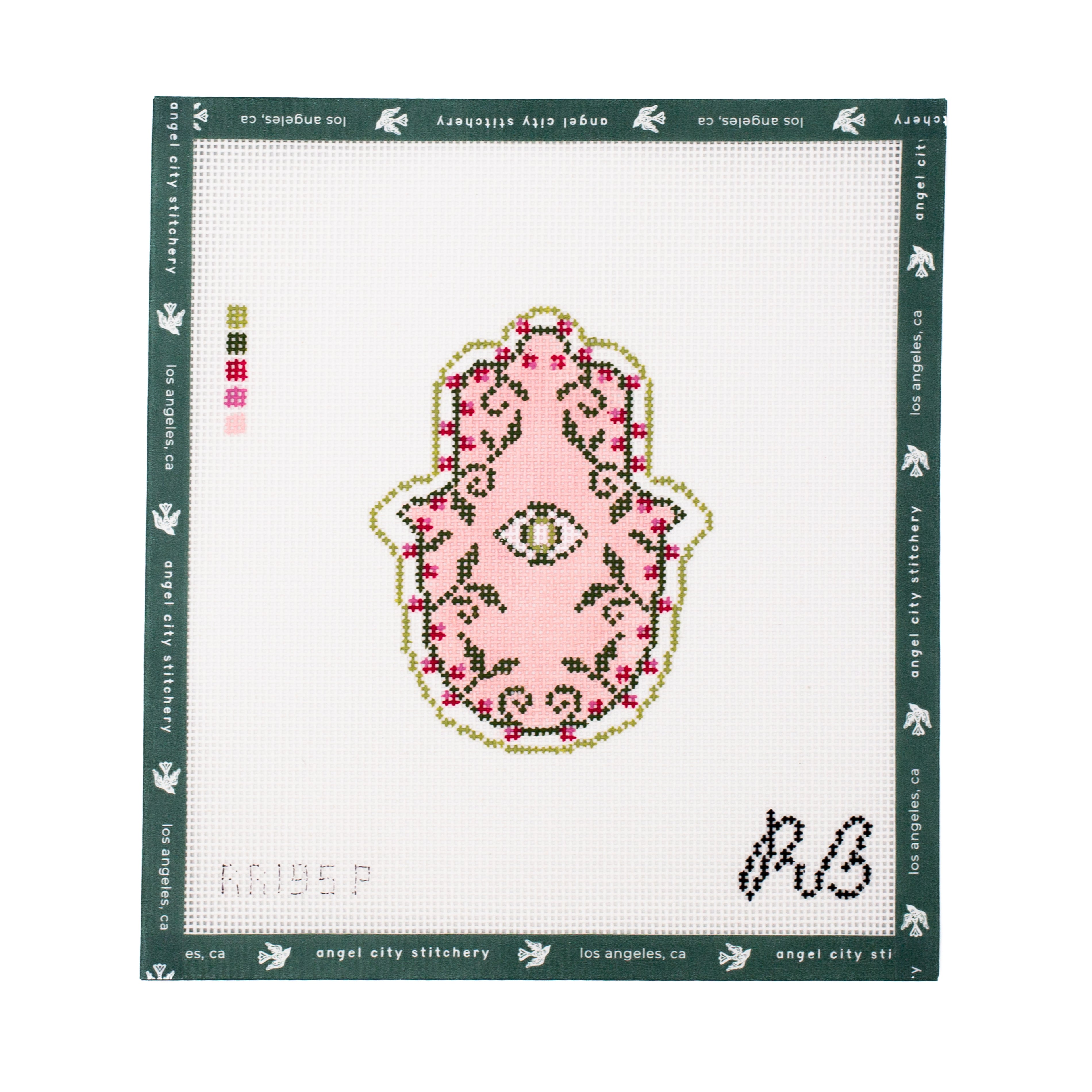Garden Hamsa (Pink)