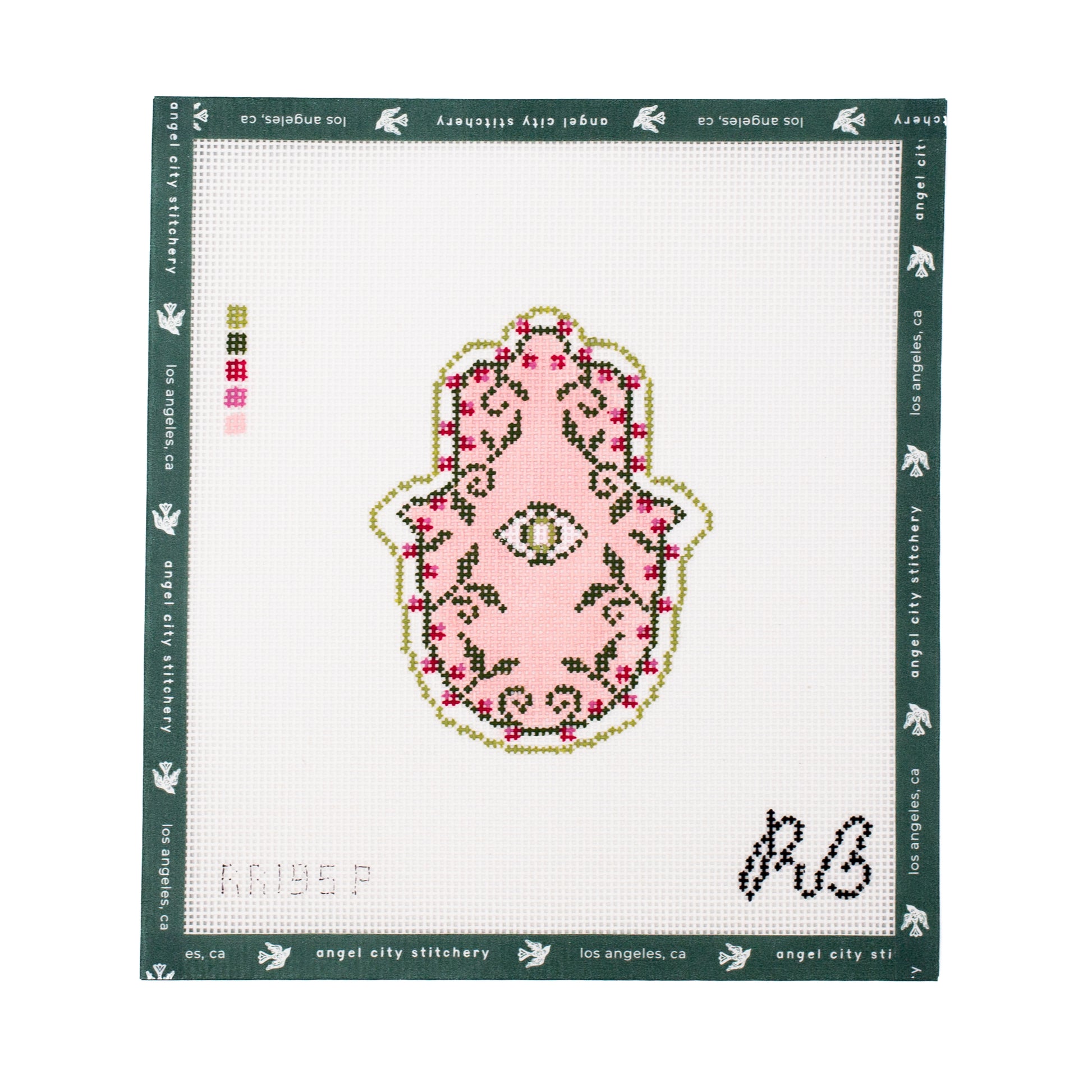 Garden Hamsa (Pink)
