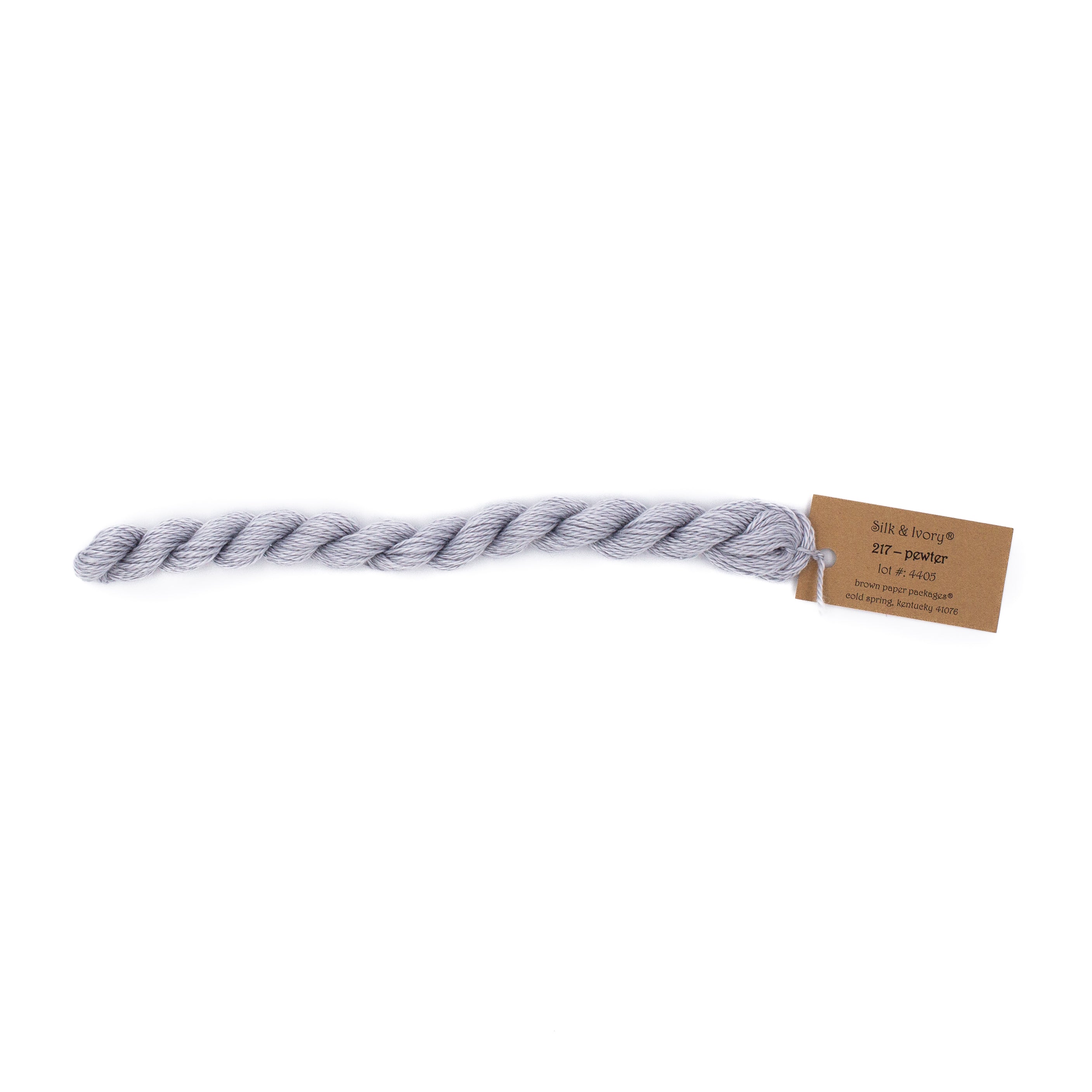 Silk & Ivory 217 Pewter
