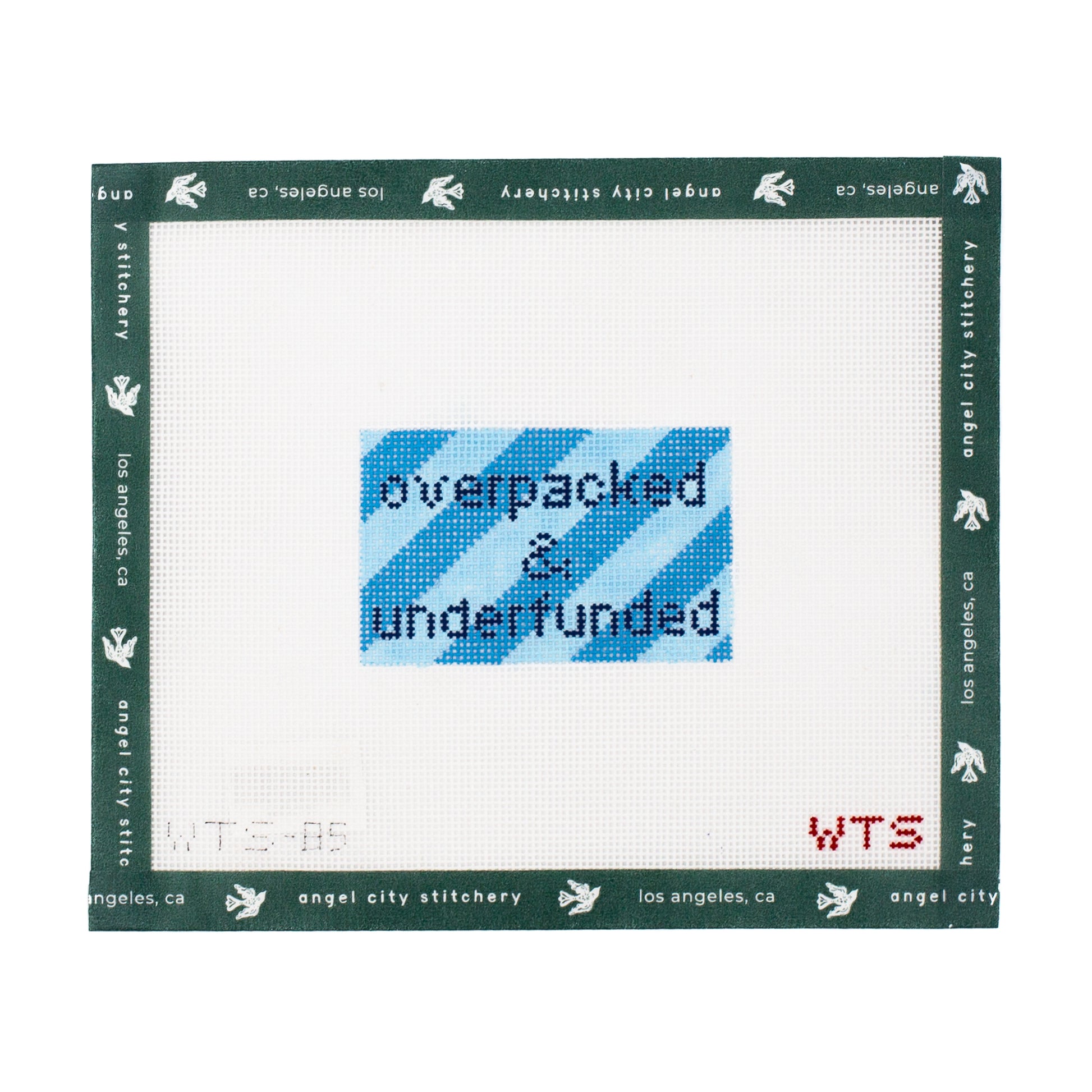 Overpacked and Underfunded Luggage Tag