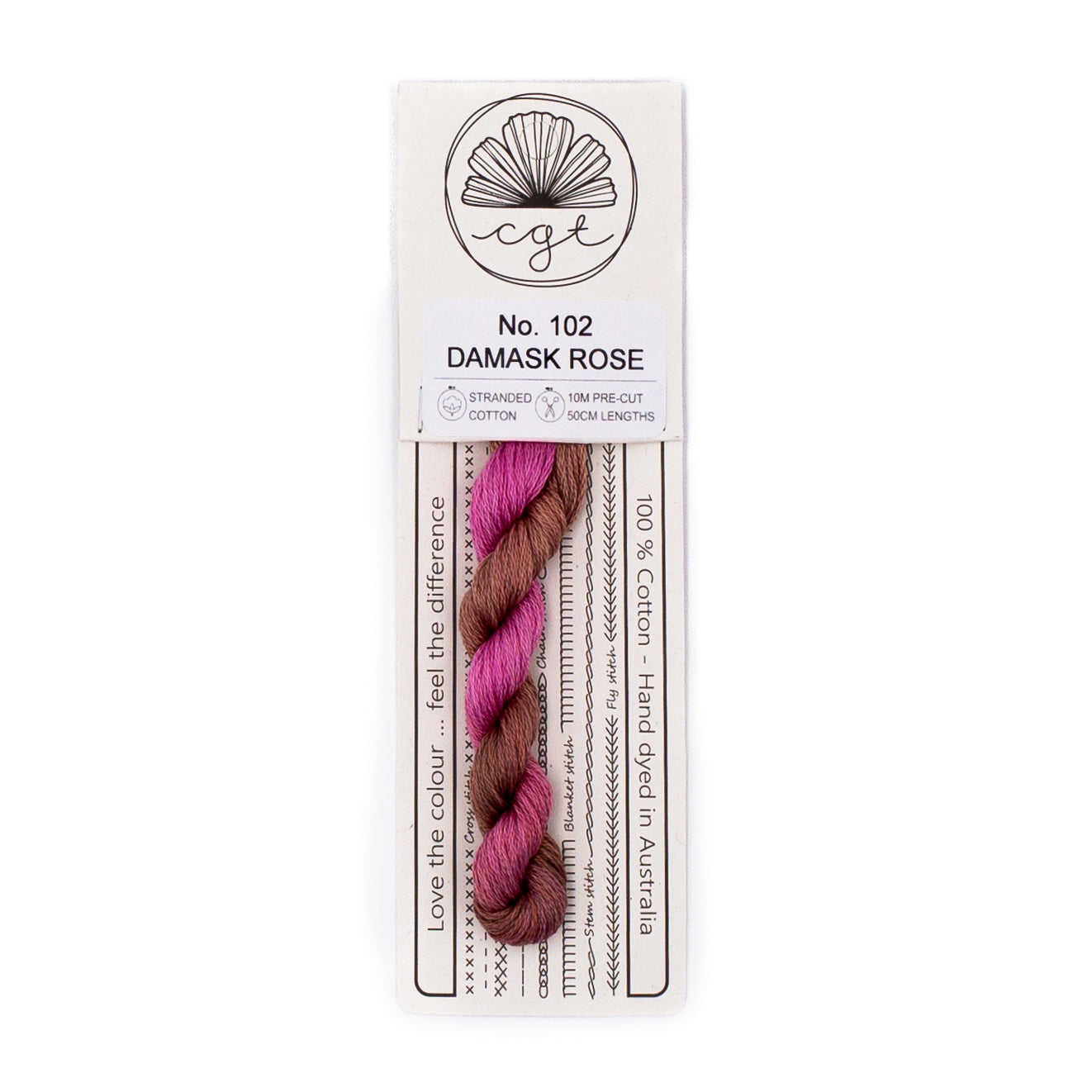 Cottage Garden Threads - 102 Damask Rose