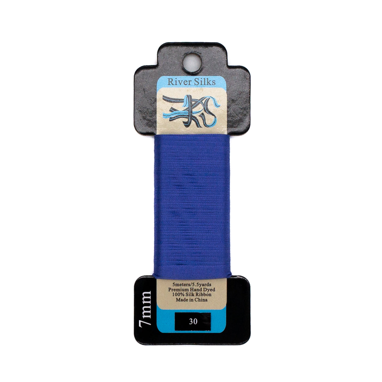 River Silks 7mm - 30 Blue Iris