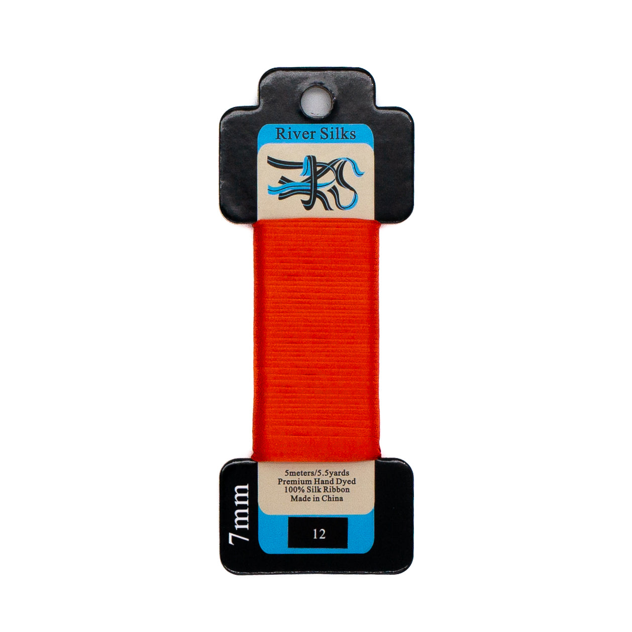 River Silks 7mm - 12 Flame