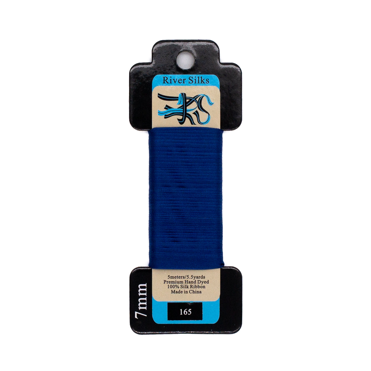 River Silks 7mm - 165 True Blue