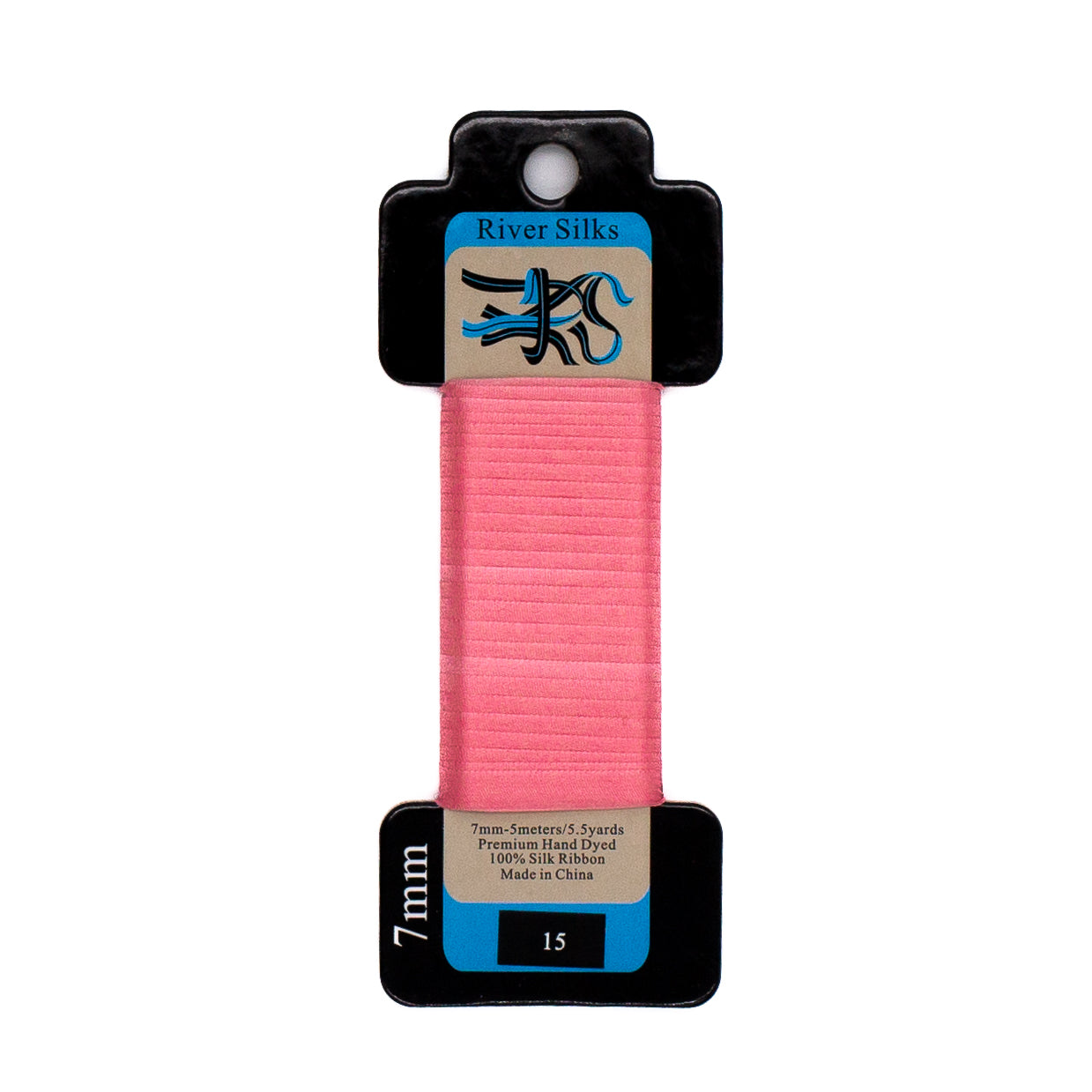 River Silks 7mm - 15 Salmon Rose