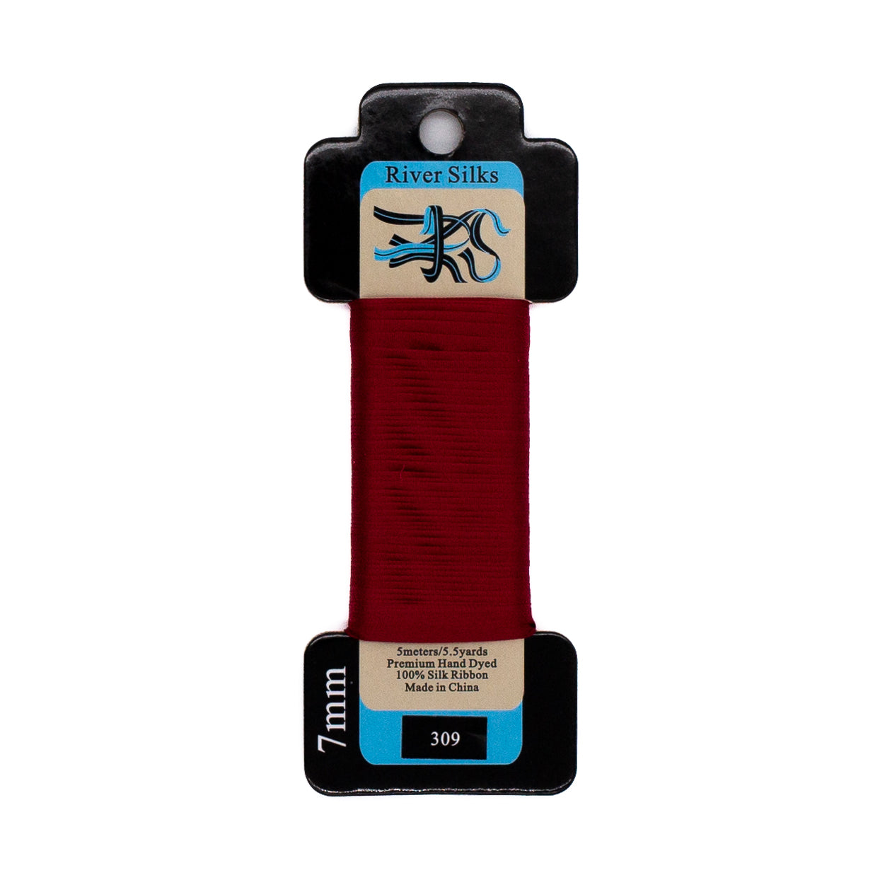 River Silks 7mm - 309 Jester Red