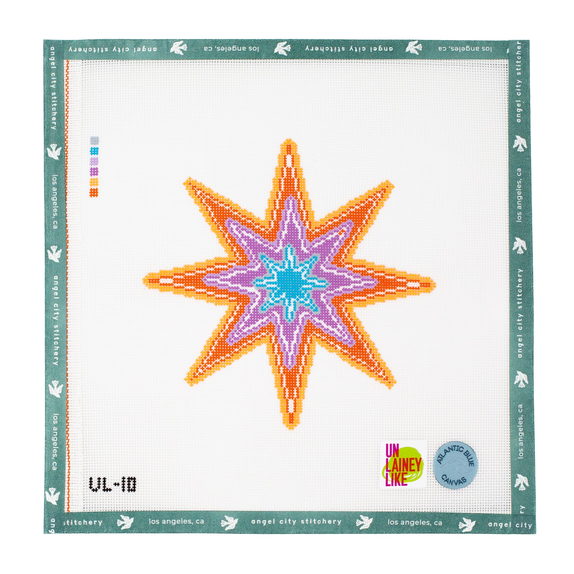 Neon Purple Star