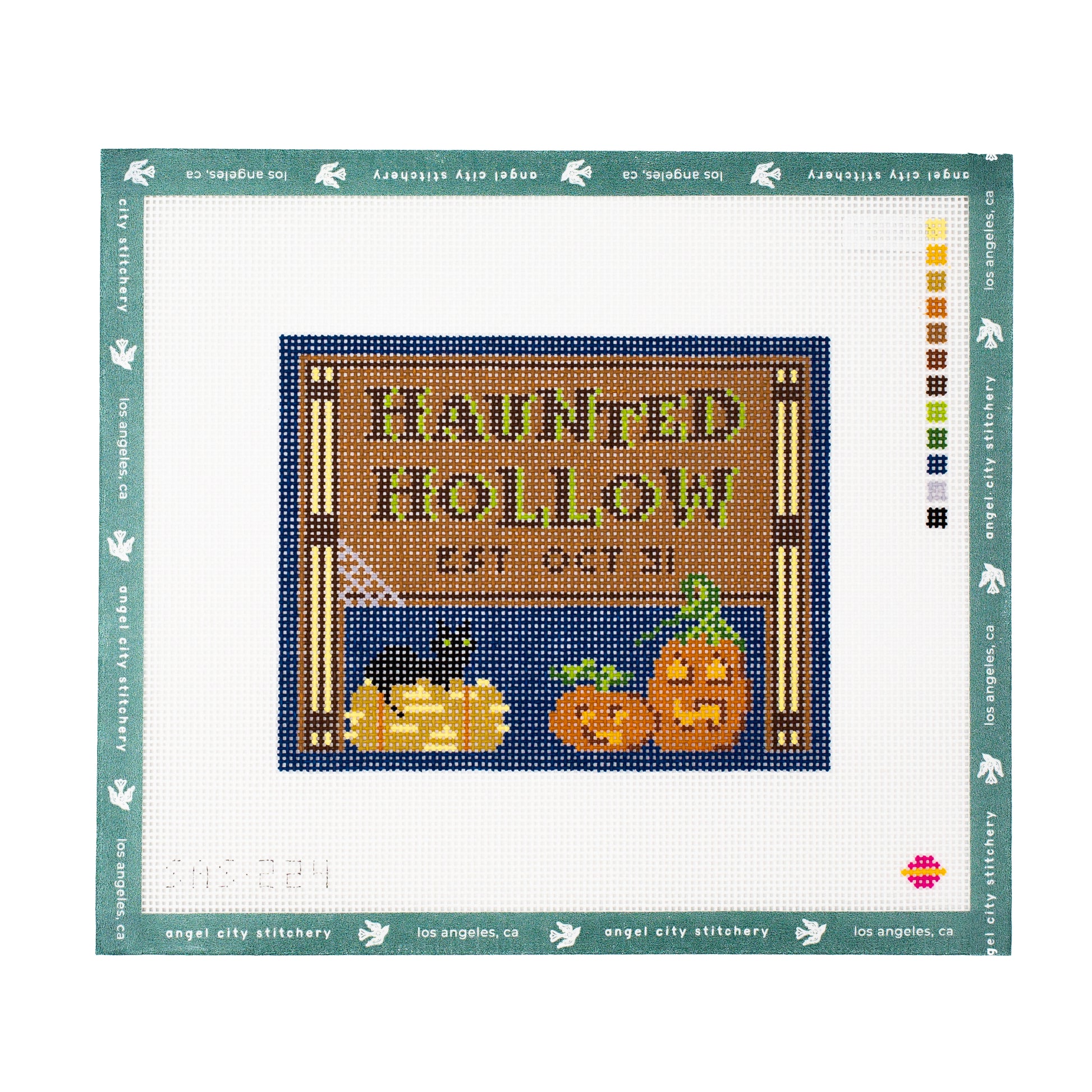 Haunted Hollow Sign