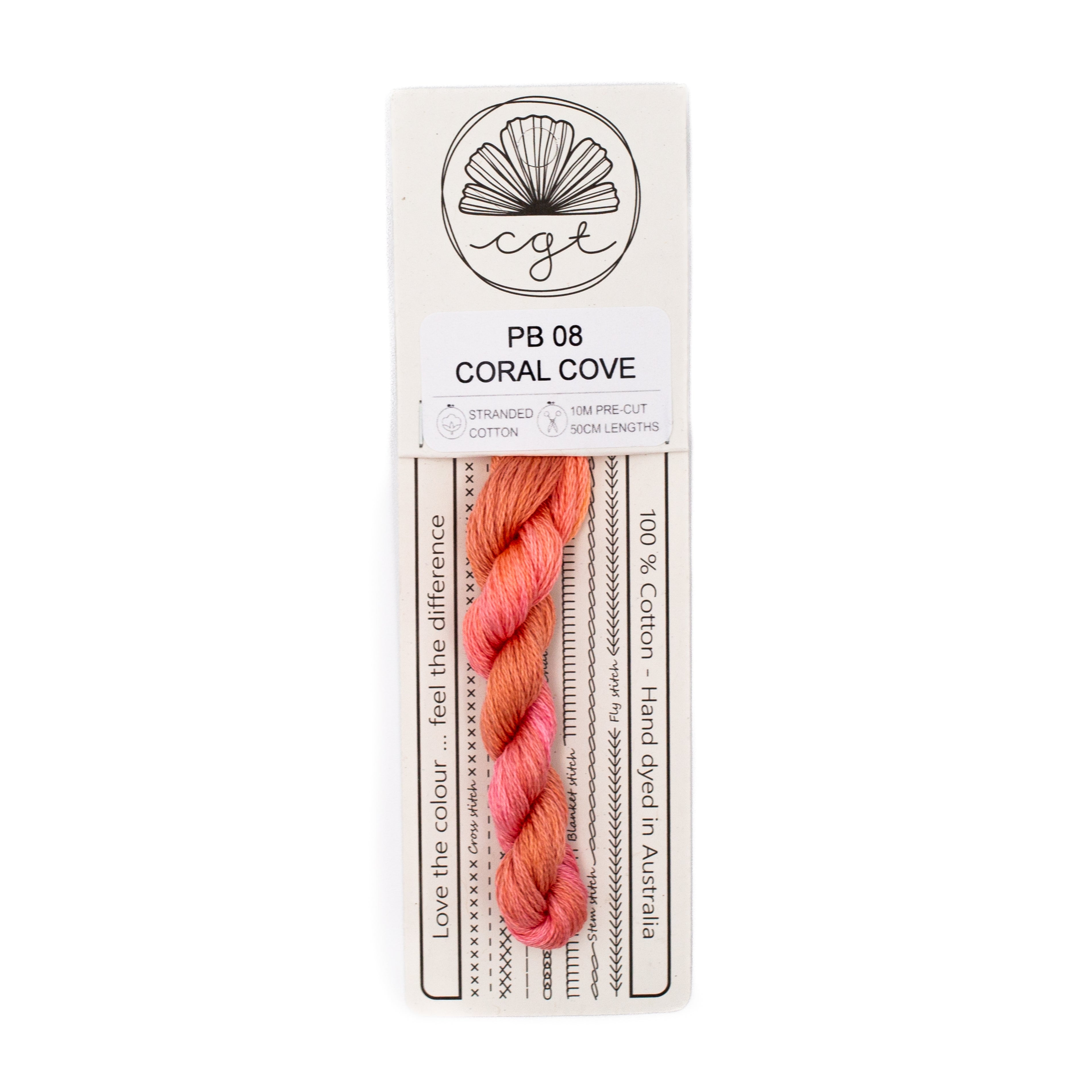 Cottage Garden Threads - PB08 Coral Cove