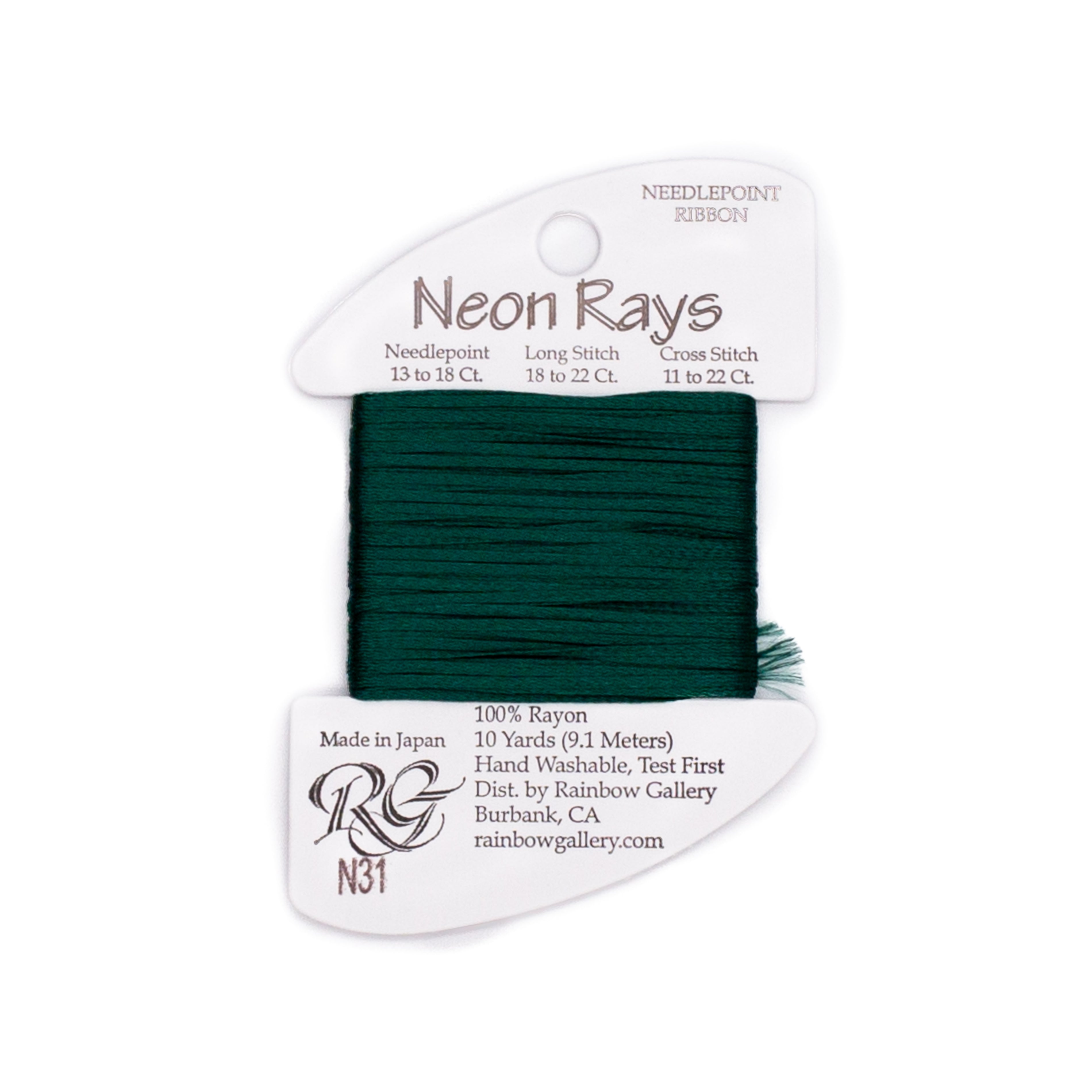 Neon Rays N31 Forest Green