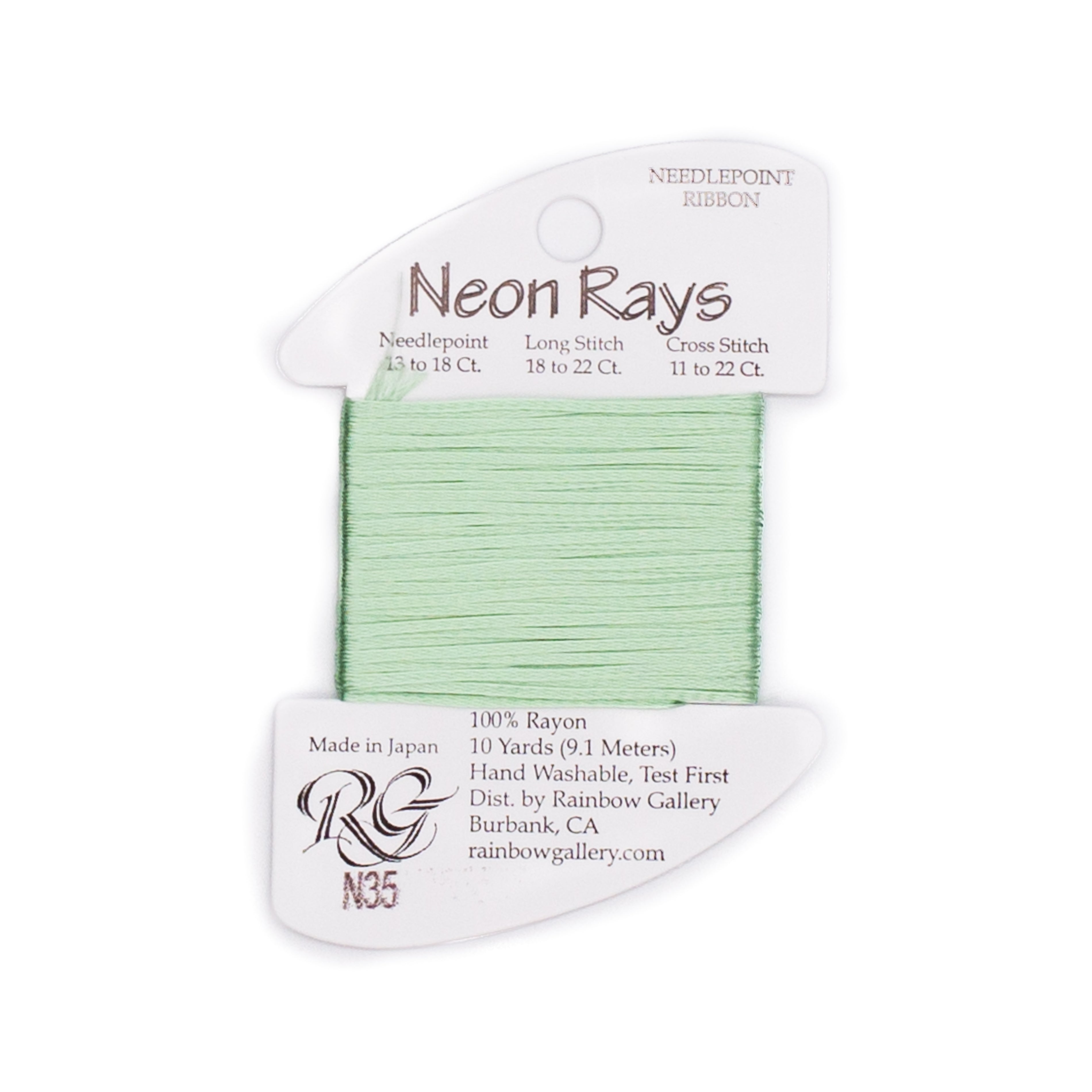 Neon Rays N35 Pale Green