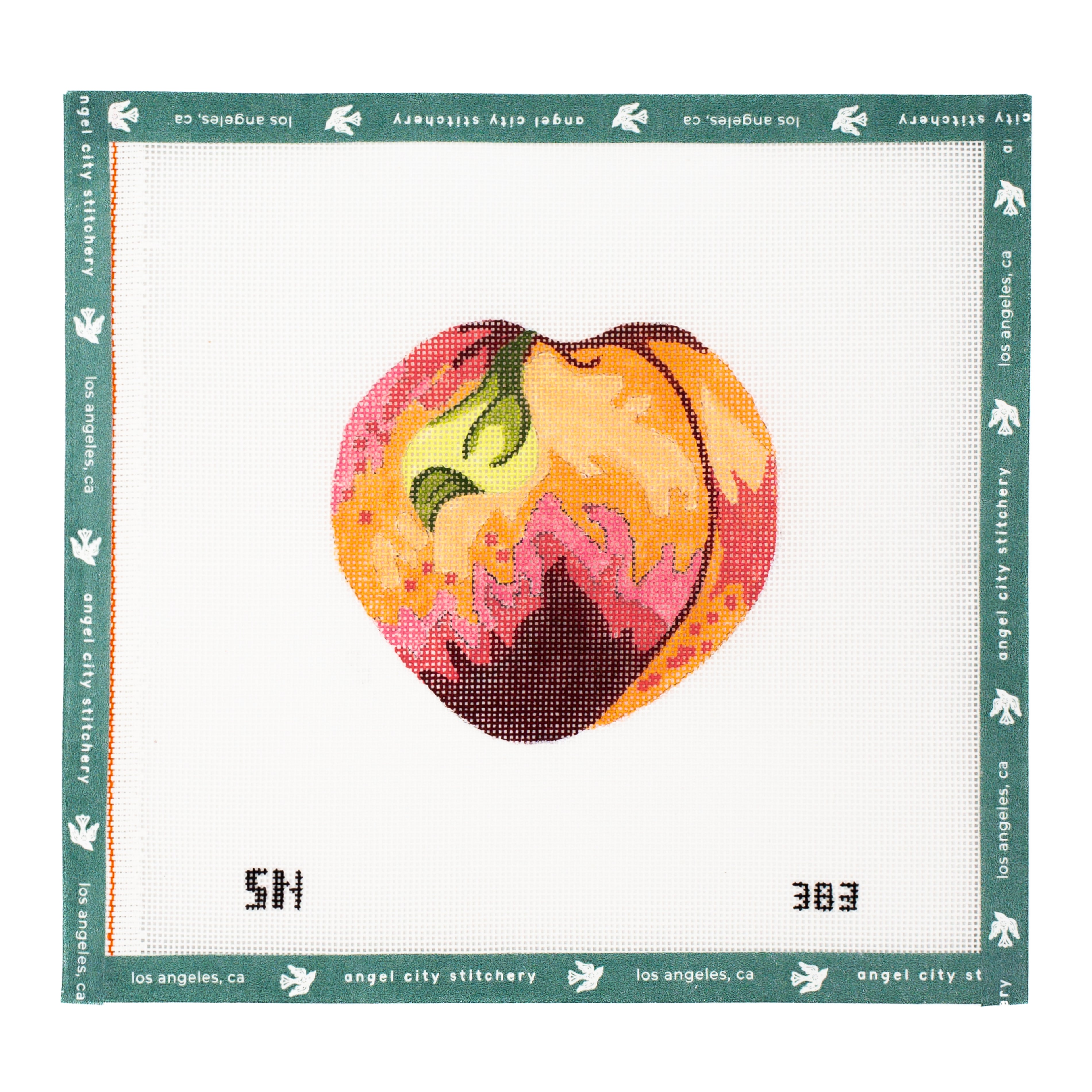 Peach Ornament