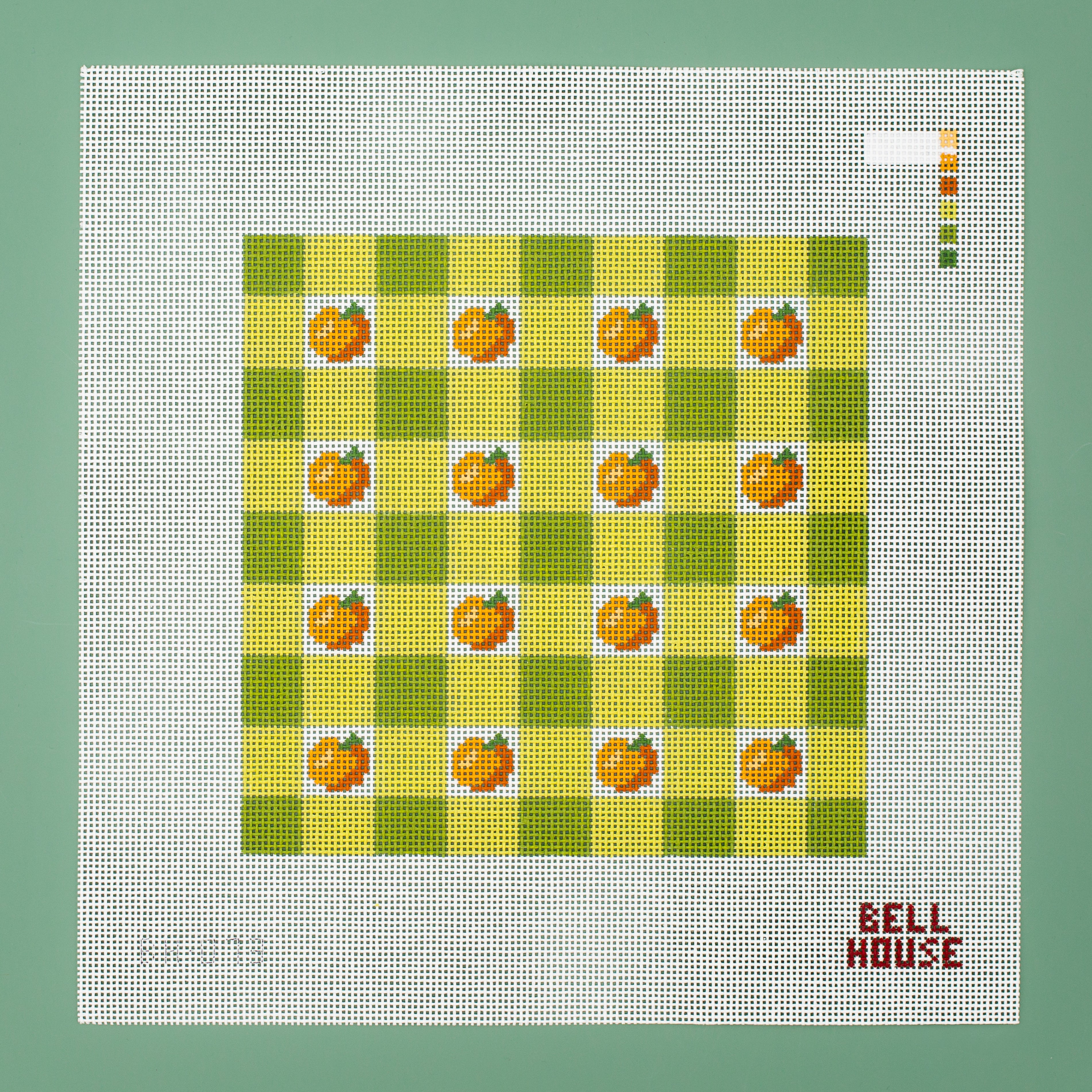 Peach Plaid 8"