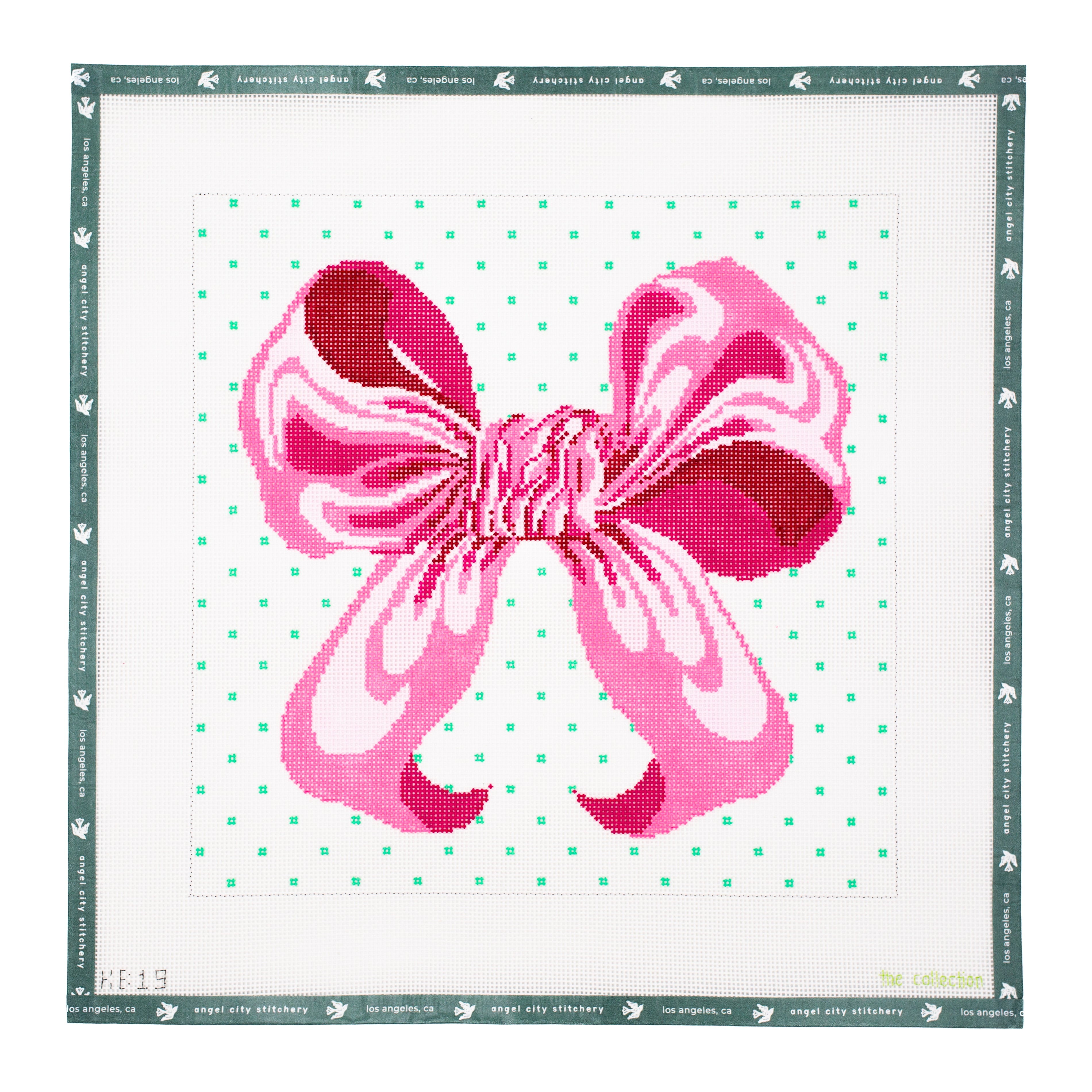 Lilly Pink Bow (12 x 12)