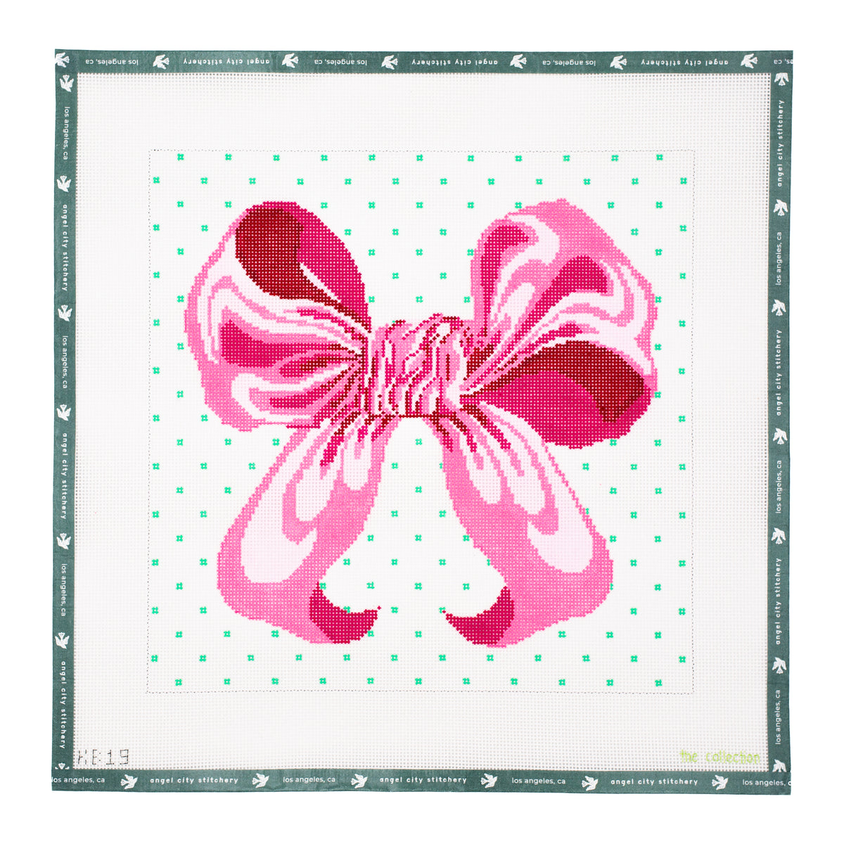 Lilly Pink Bow (12 x 12)
