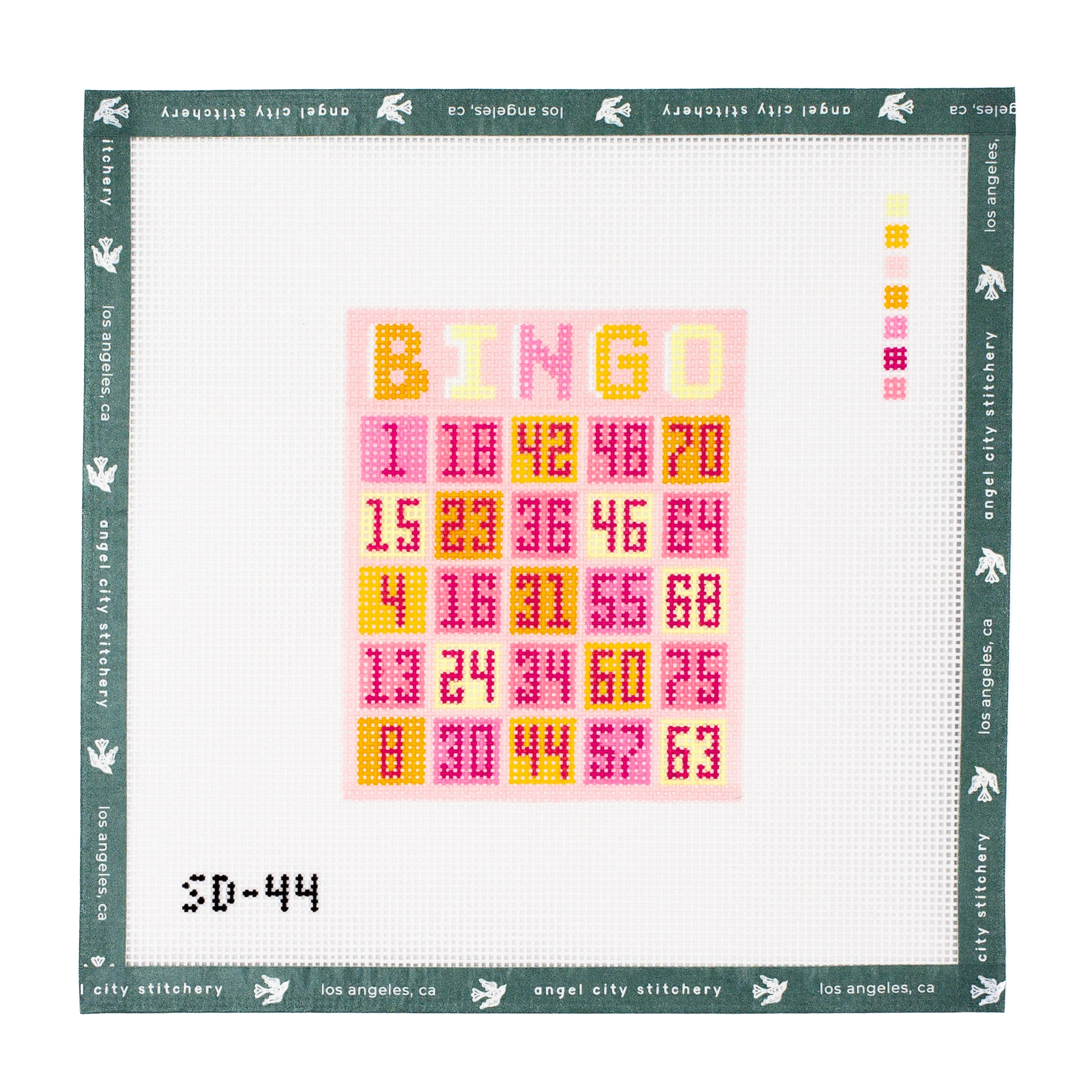 Pink Bingo Card