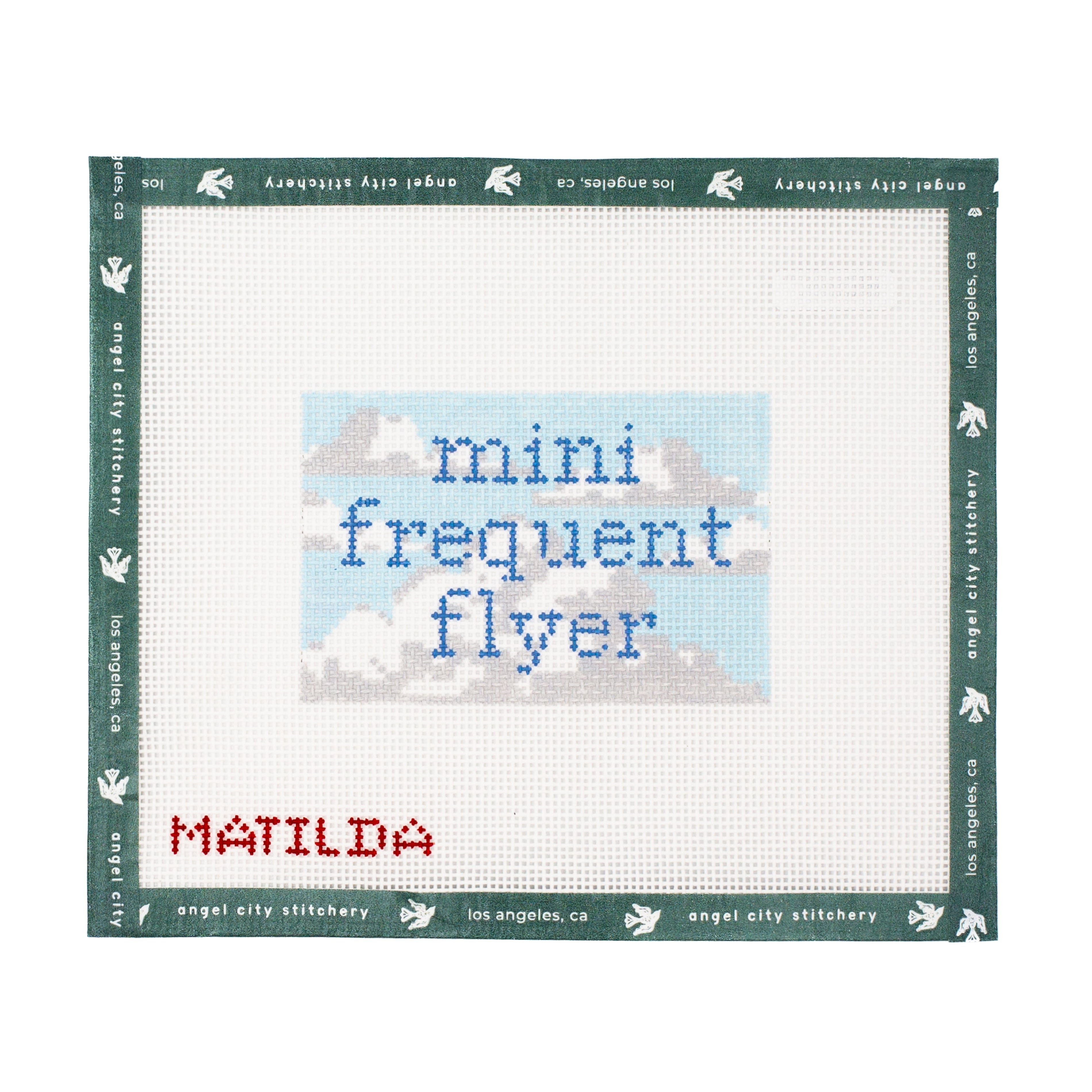 Mini Frequent Flyer Passport Insert (Blue)