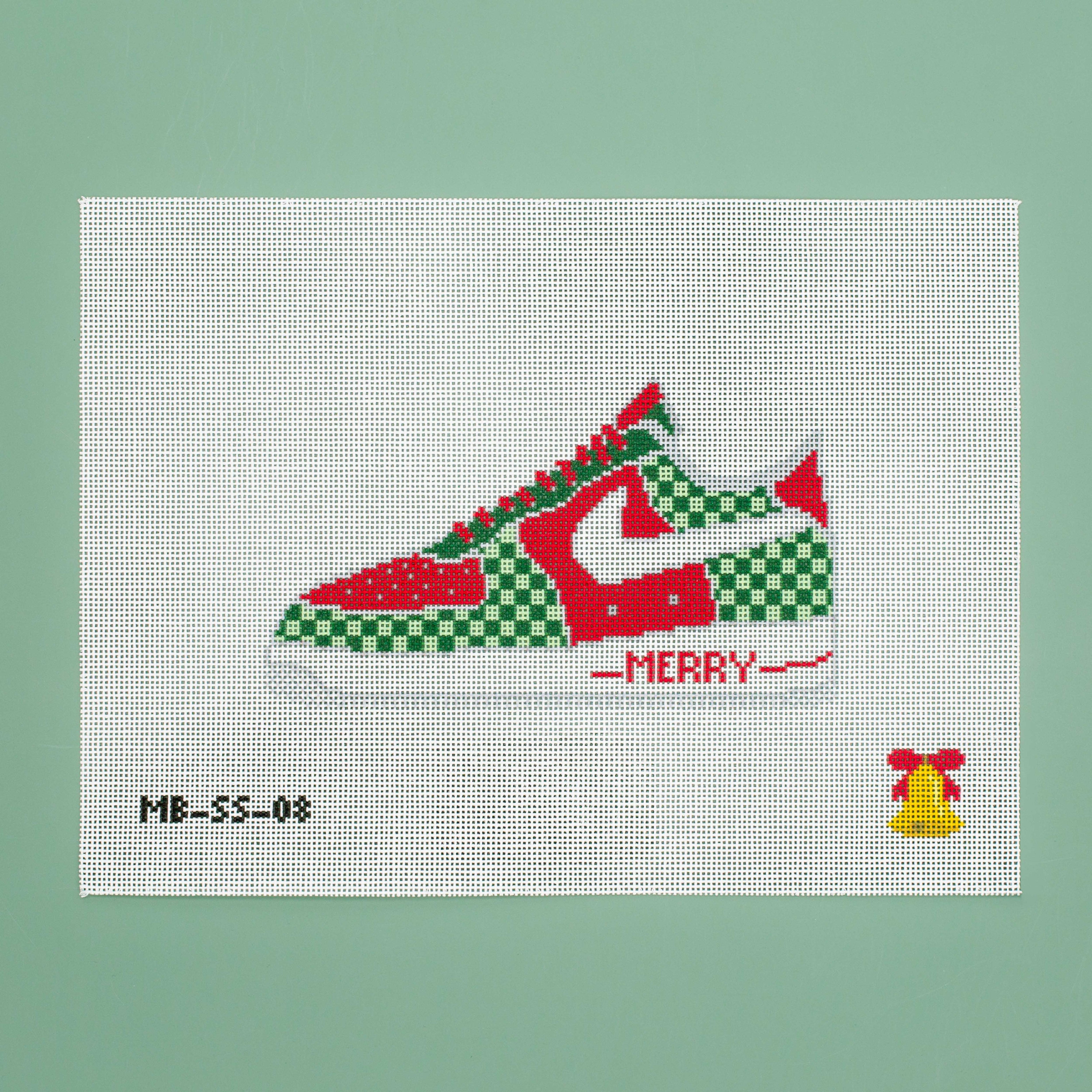 Merry Gingham Sneaker (18 Mesh)
