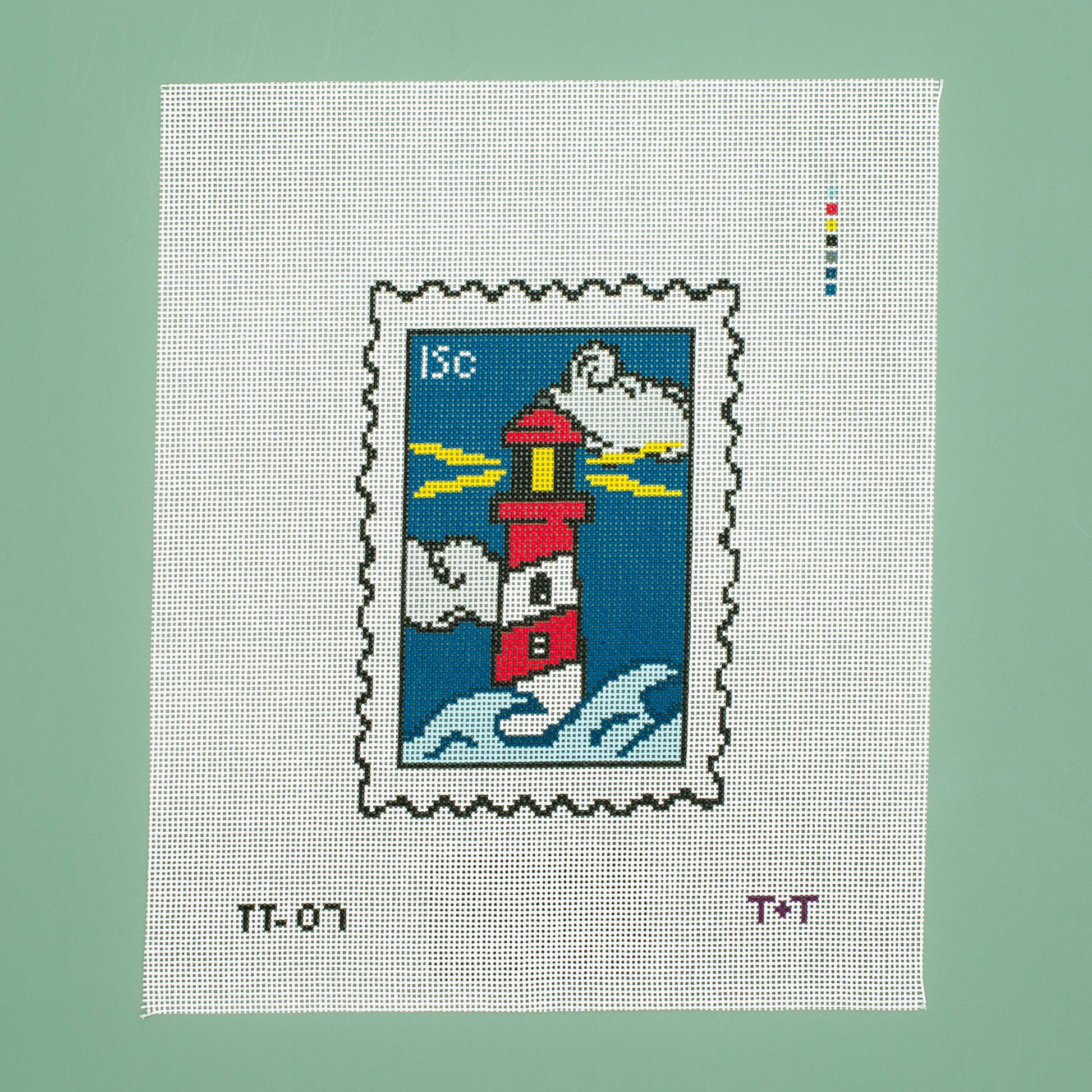 Lighthouse Stamp