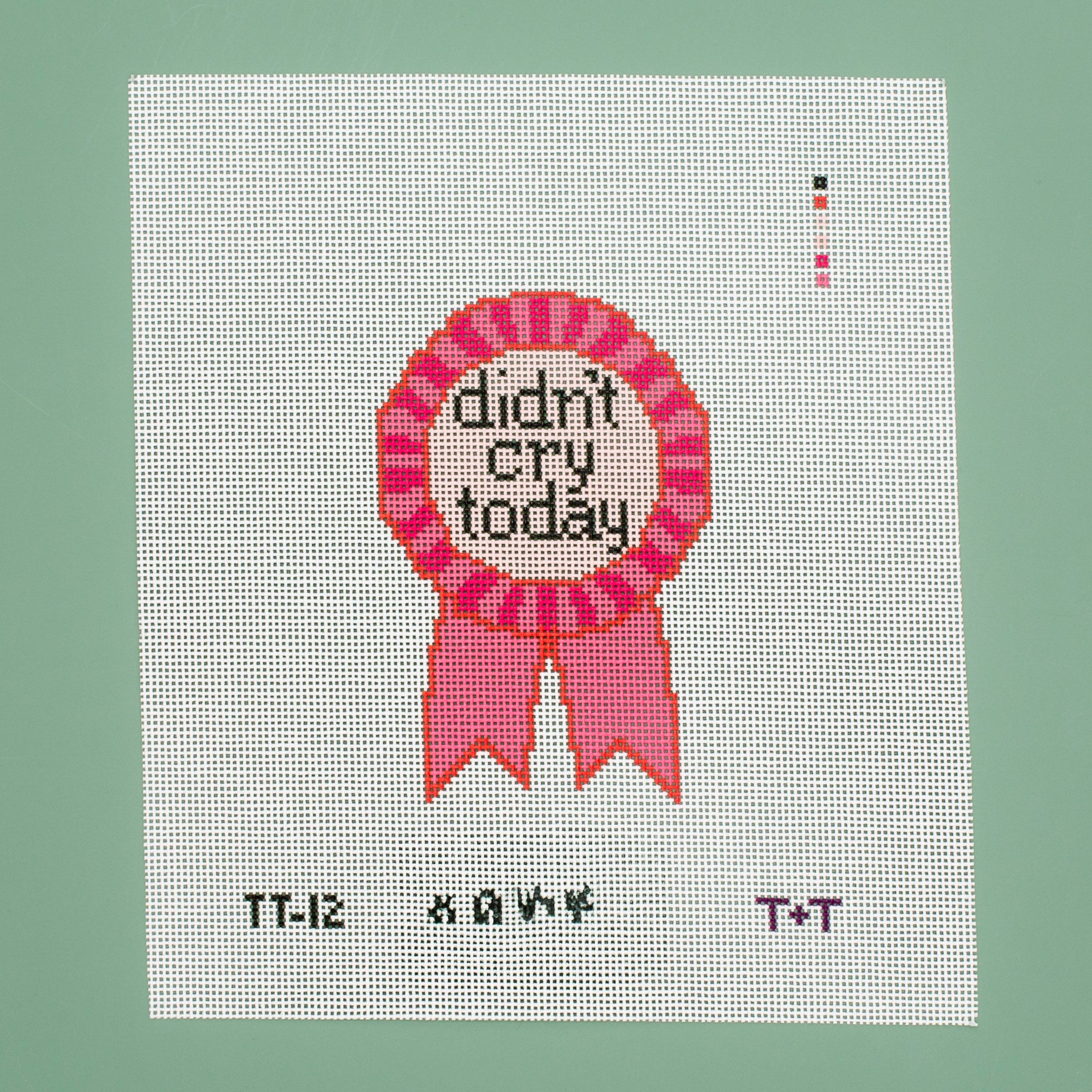 Didn't Cry Today Badge