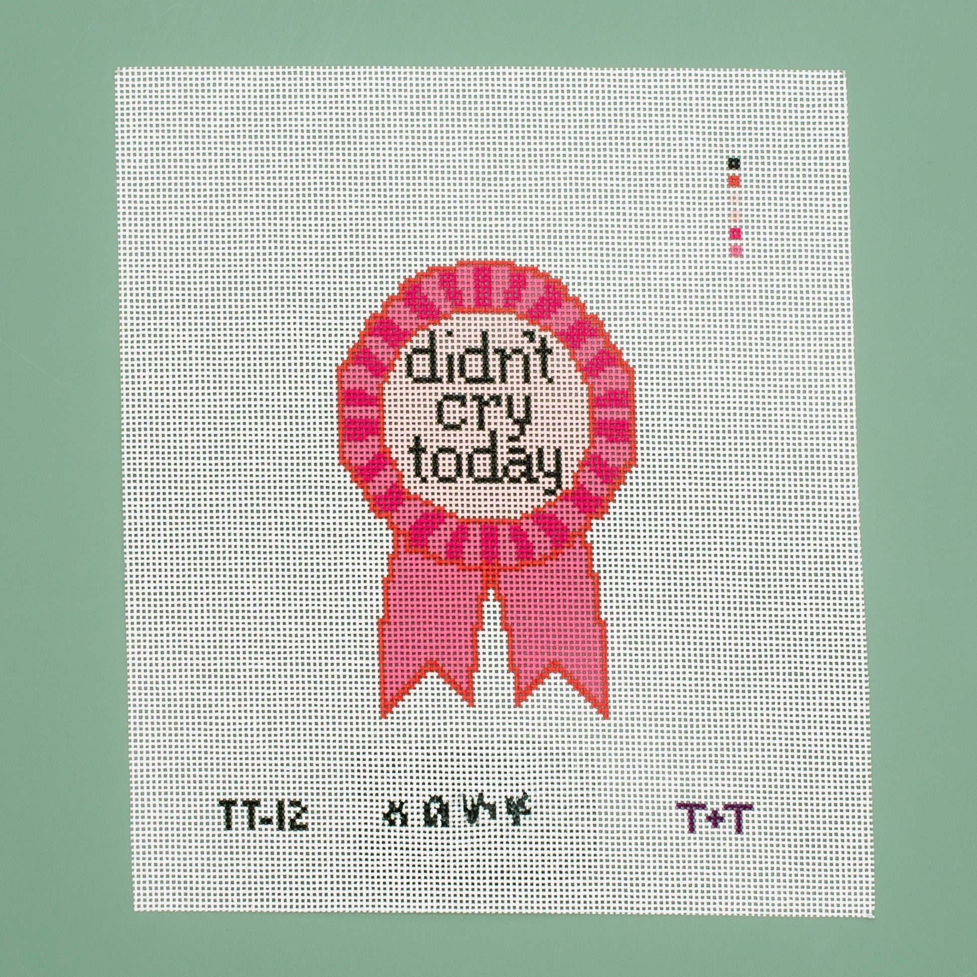 Didn't Cry Today Badge