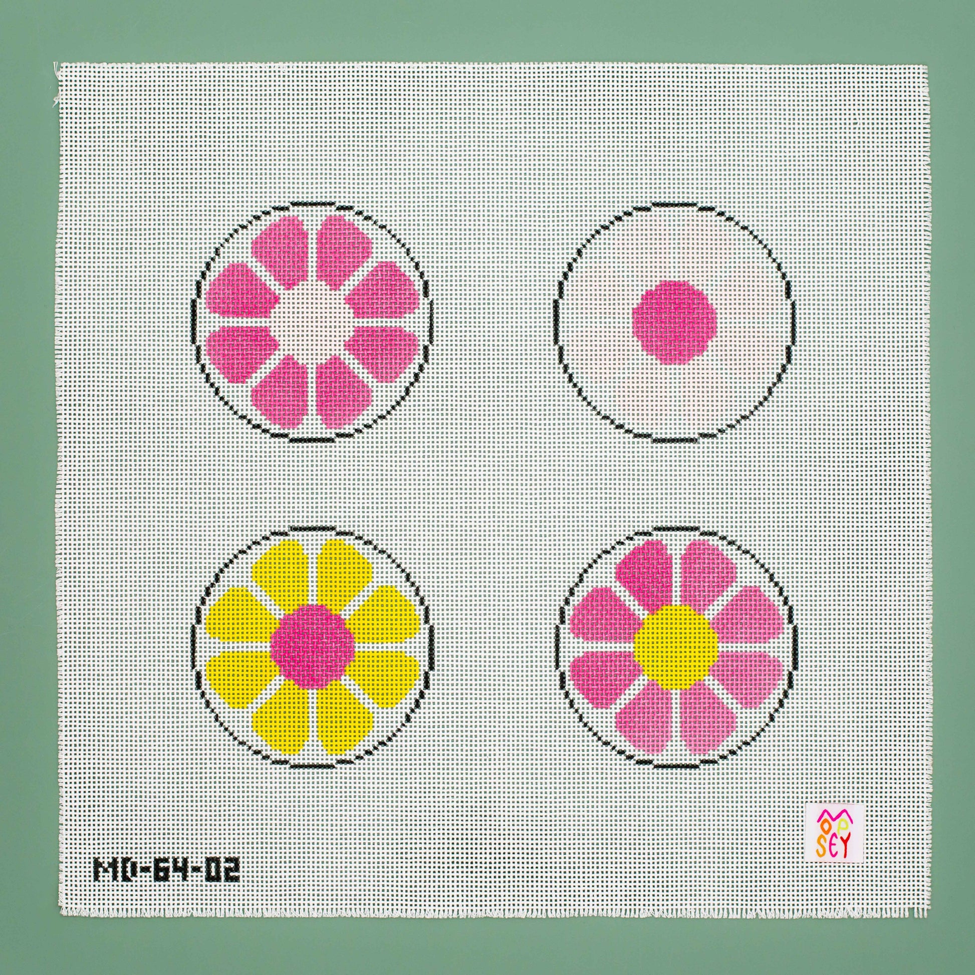 Floral Coasters (Pink & Yellow)