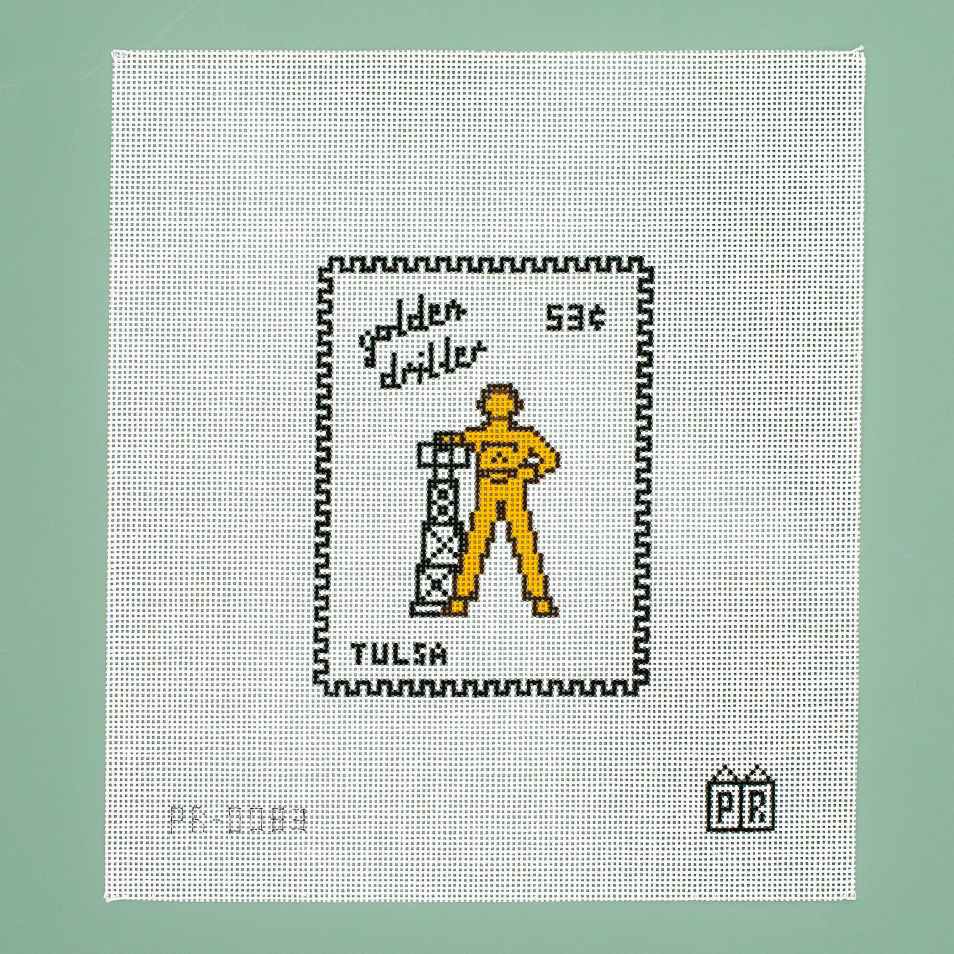 Golden Driller Stamp