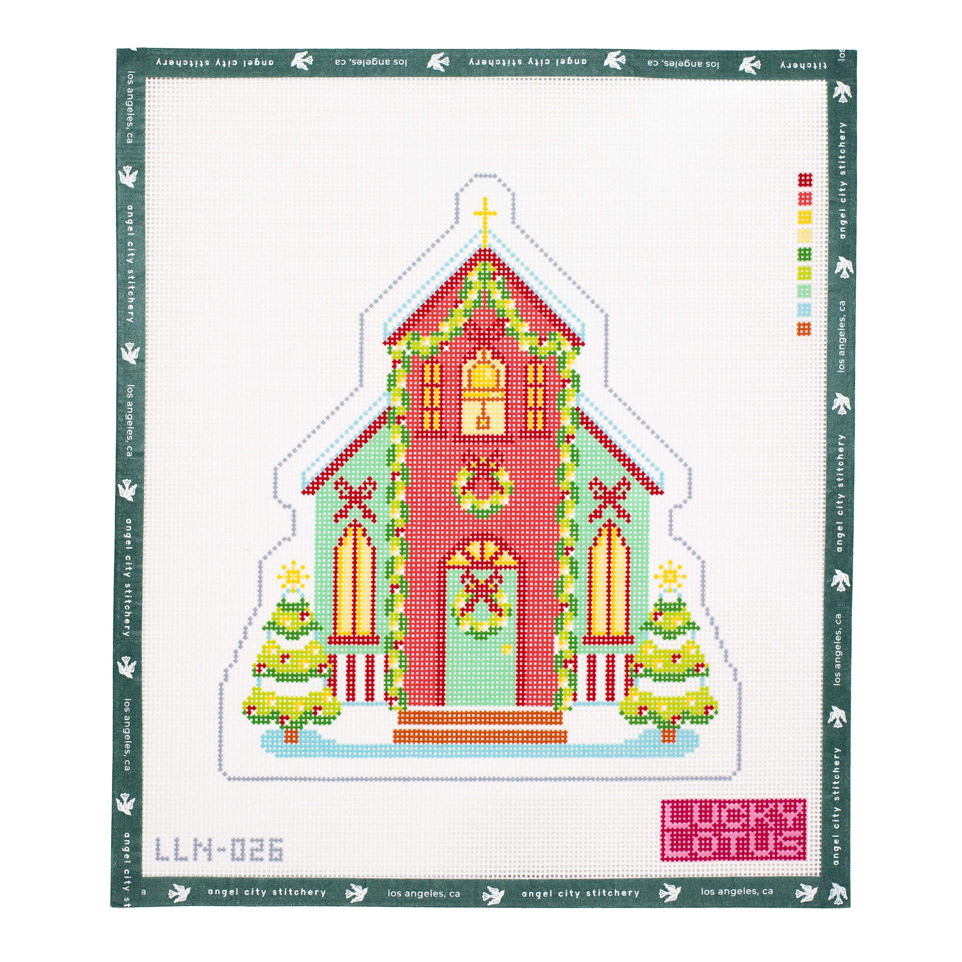 Church Christmas Village