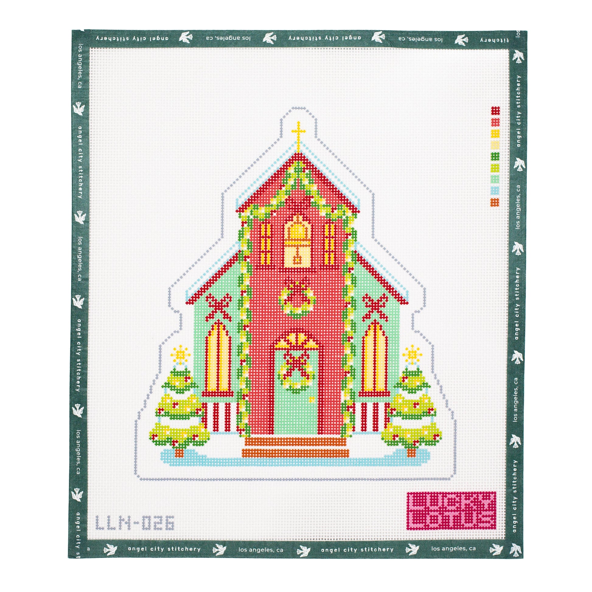 Church Christmas Village