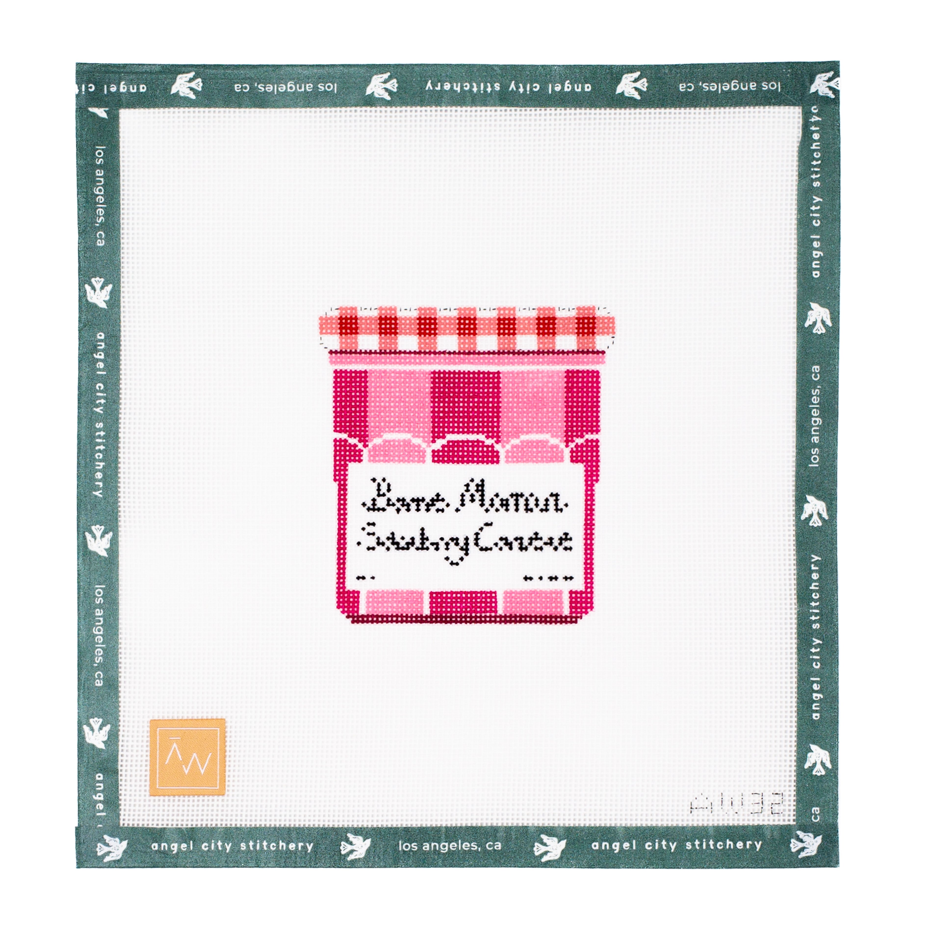 Strawberry Conserve Jam Jar