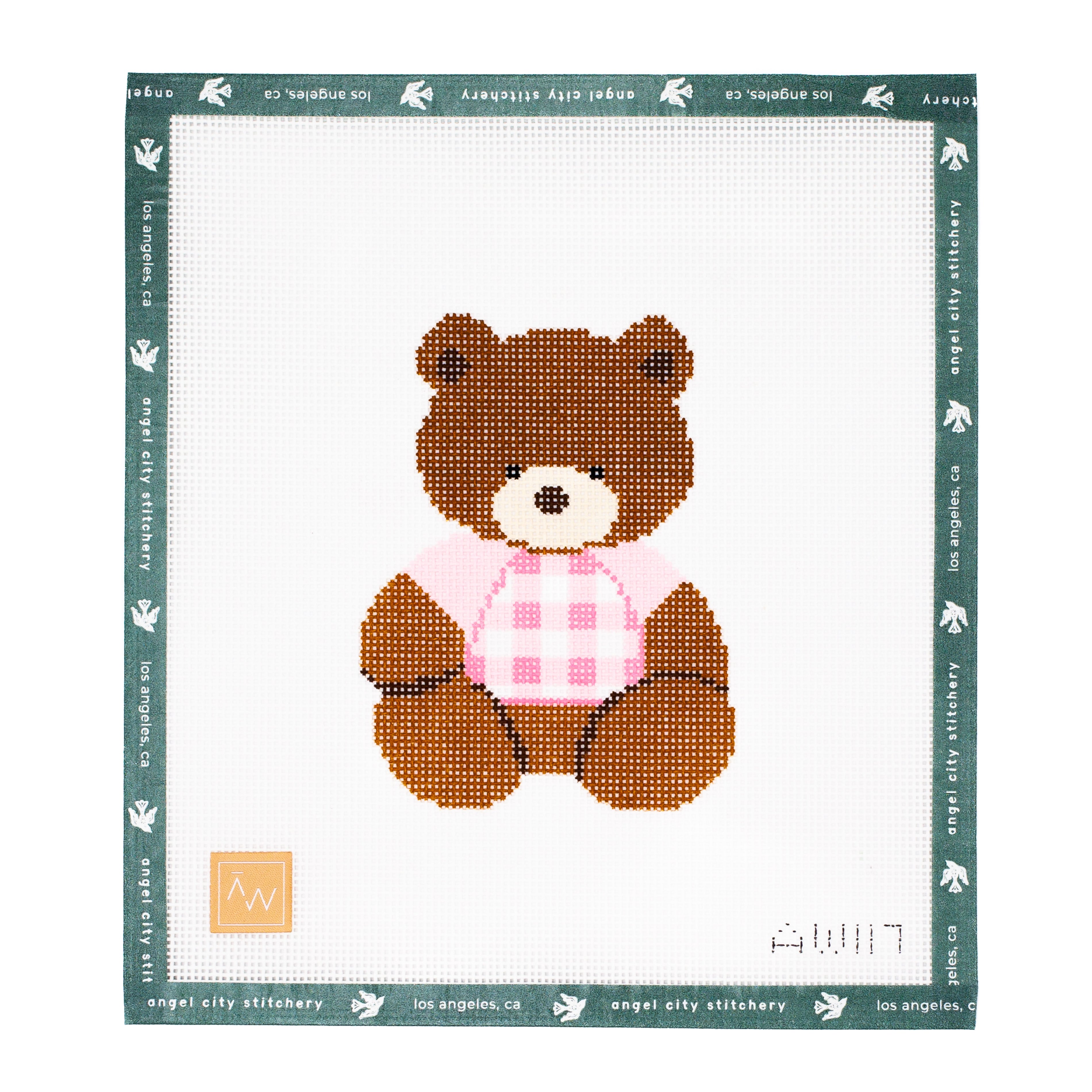Gingham Bear (Pink)