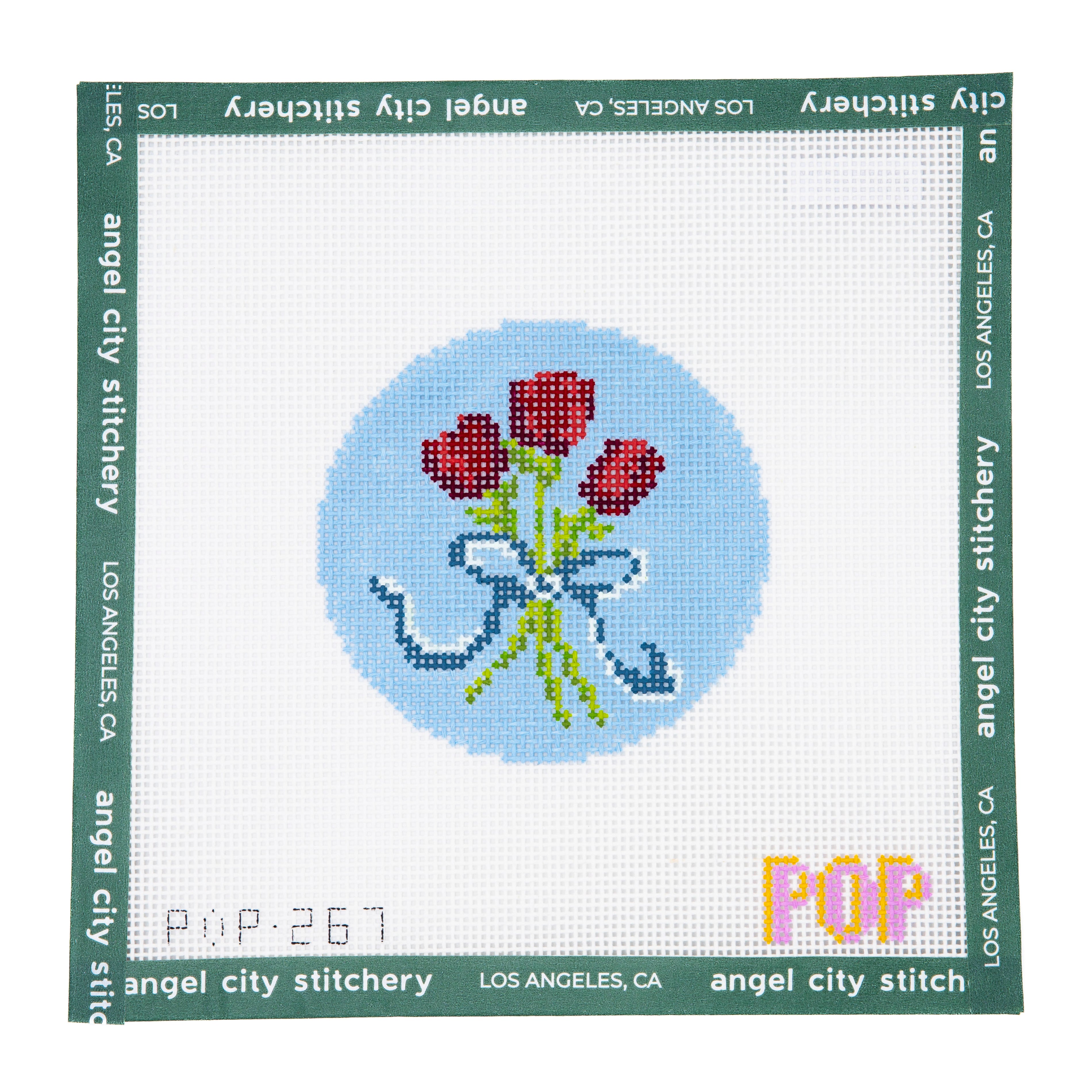 Floral Bow Round