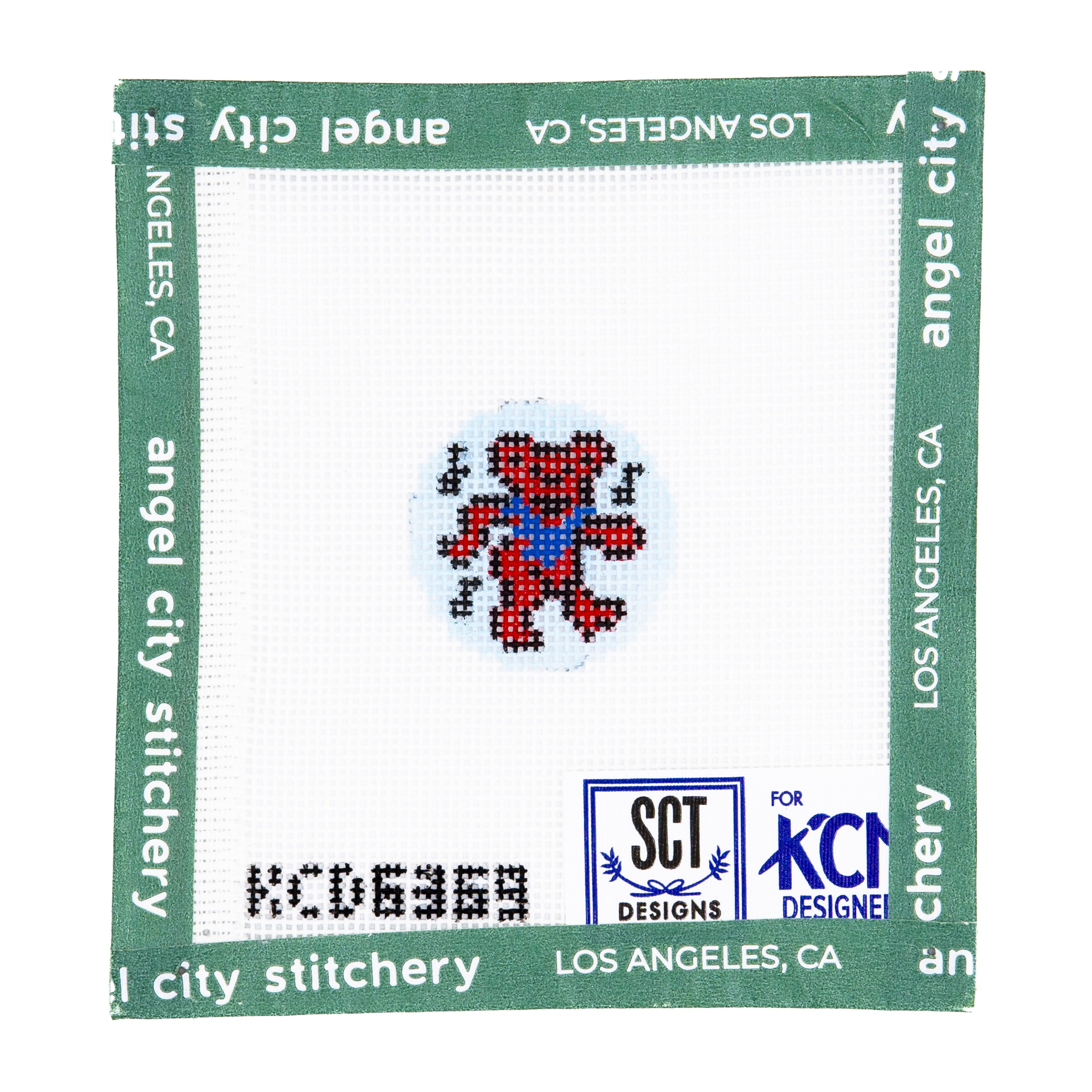 Red Bear Key Fob Insert